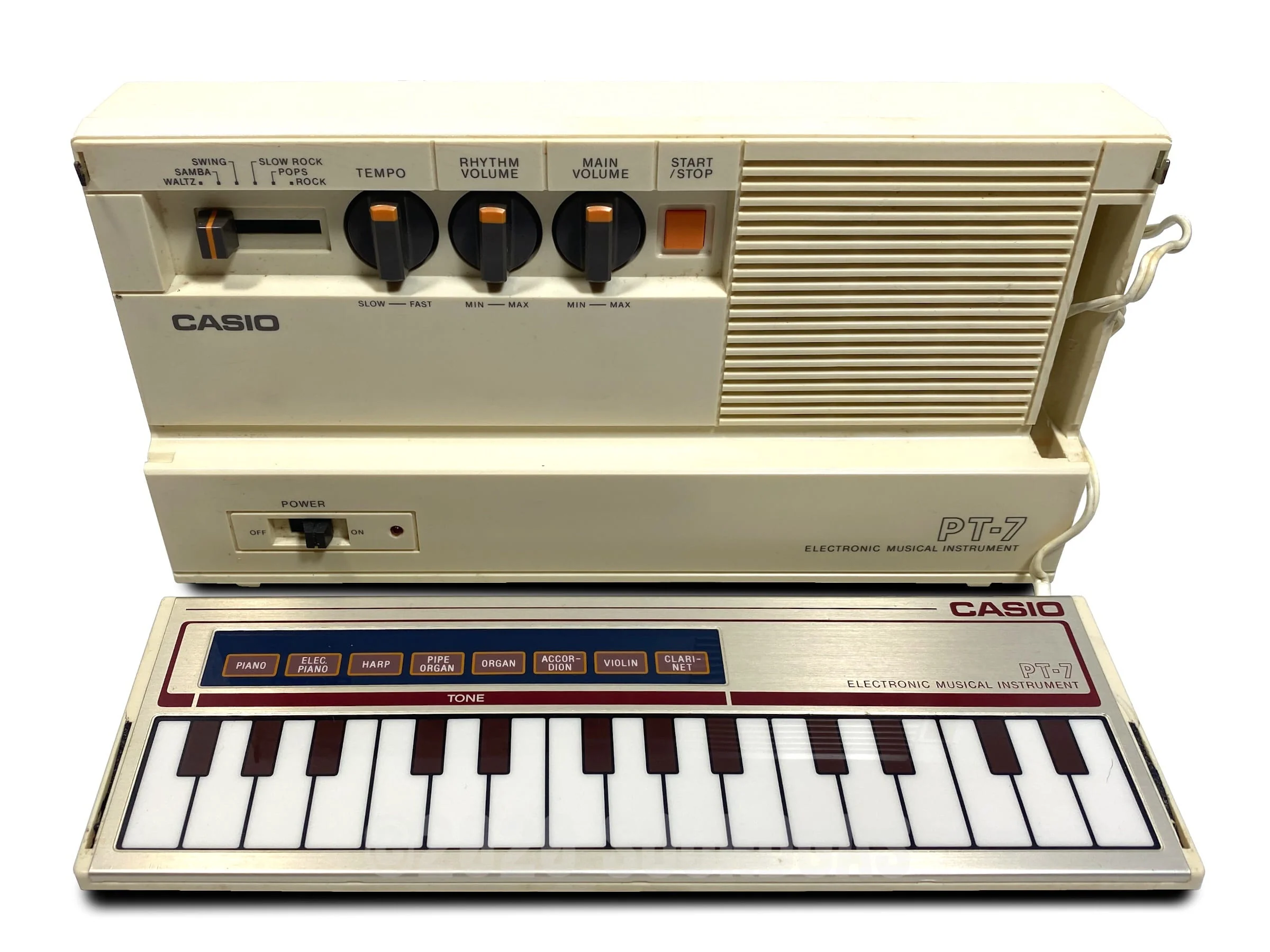 Casio PT-7 Pocket Synthesizer (Boxed) - Image 2