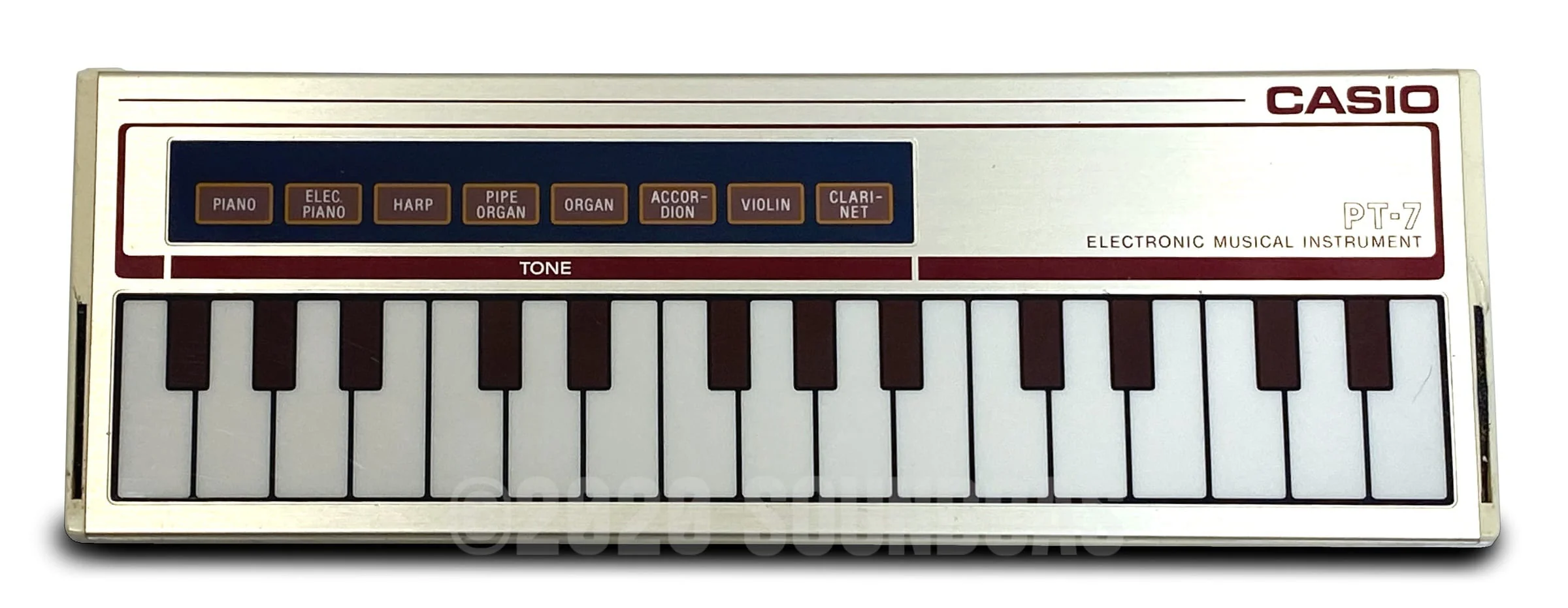 Casio PT-7 Pocket Synthesizer (Boxed) - Image 4