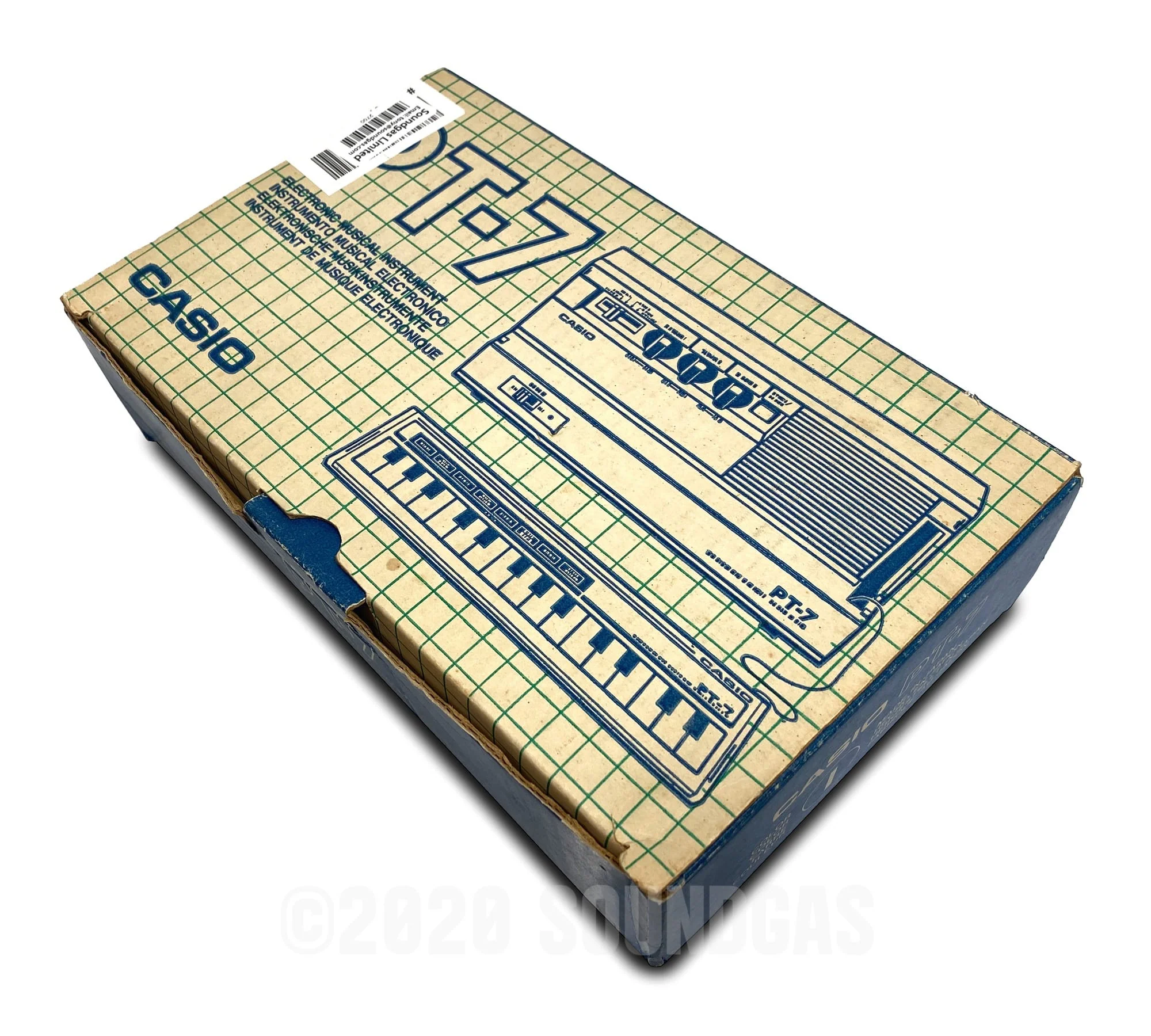 Casio PT-7 Pocket Synthesizer (Boxed) - Image 6