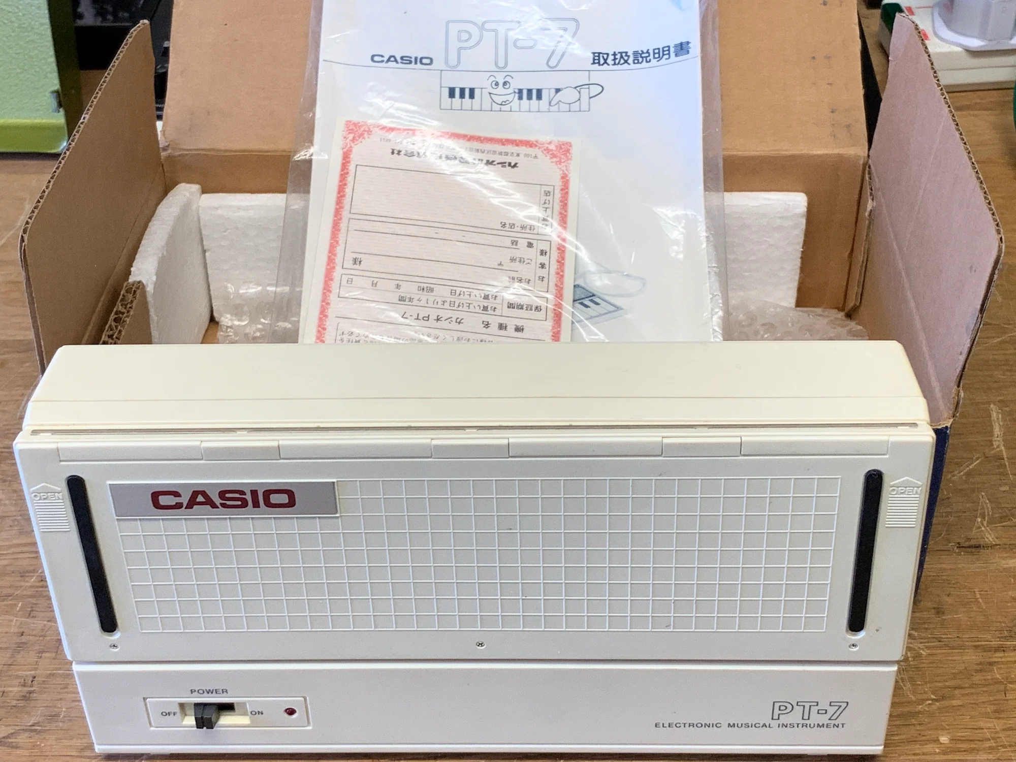 Casio PT-7 Pocket Synthesizer (Boxed) - Image 5
