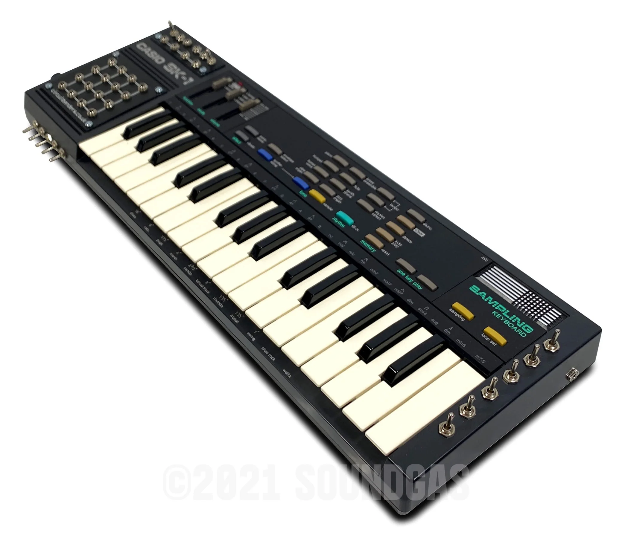 Casio SK-1 Sampling Keyboard Circuitbent - Image 3