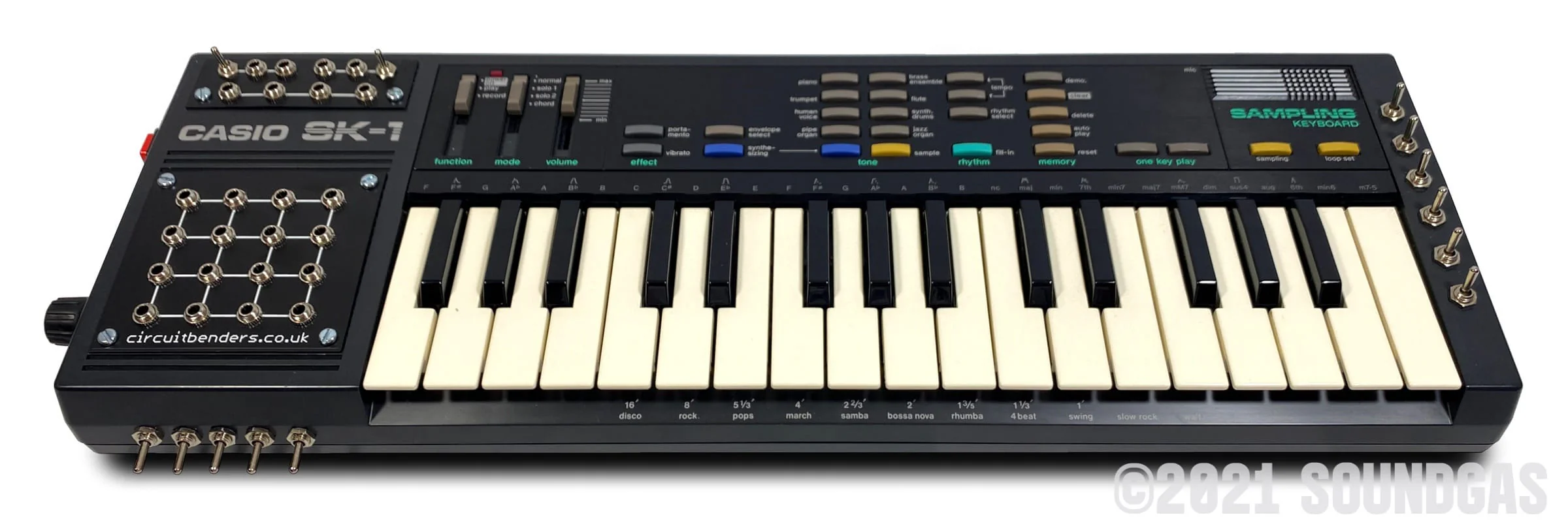 Casio SK-1 Sampling Keyboard Circuitbent - Pre-Order - Image 7