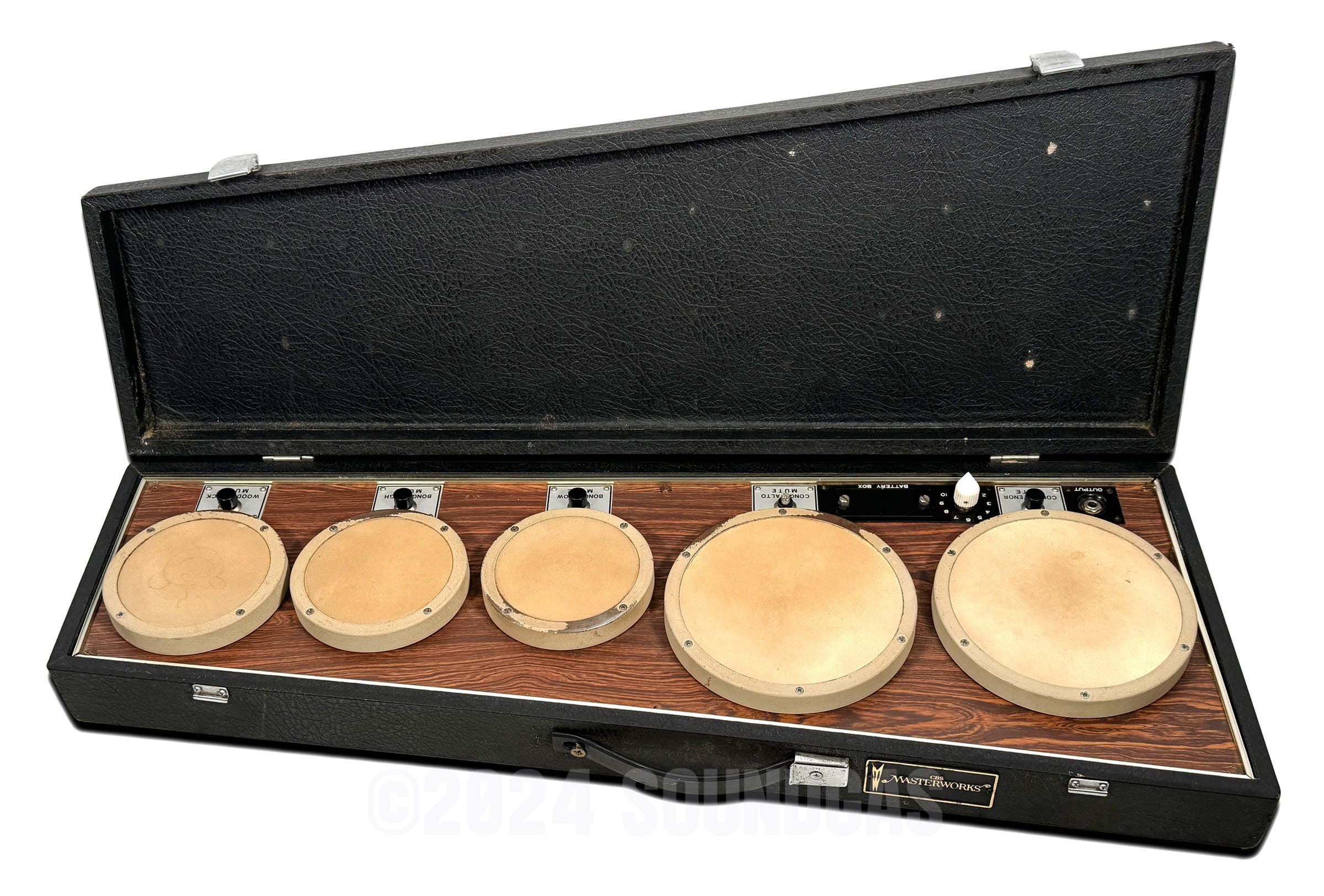 CBS Masterworks (Mica-Sonic) Electronic Bongos / Percussion - Image 7