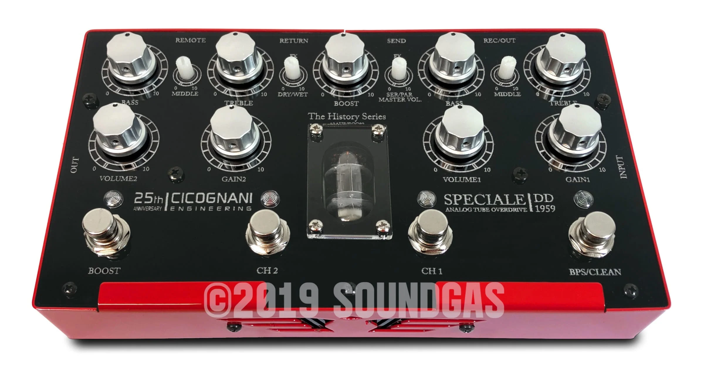 Cicognani Engineering Speciale DD 1959 Analog Tube Overdrive - Image 2