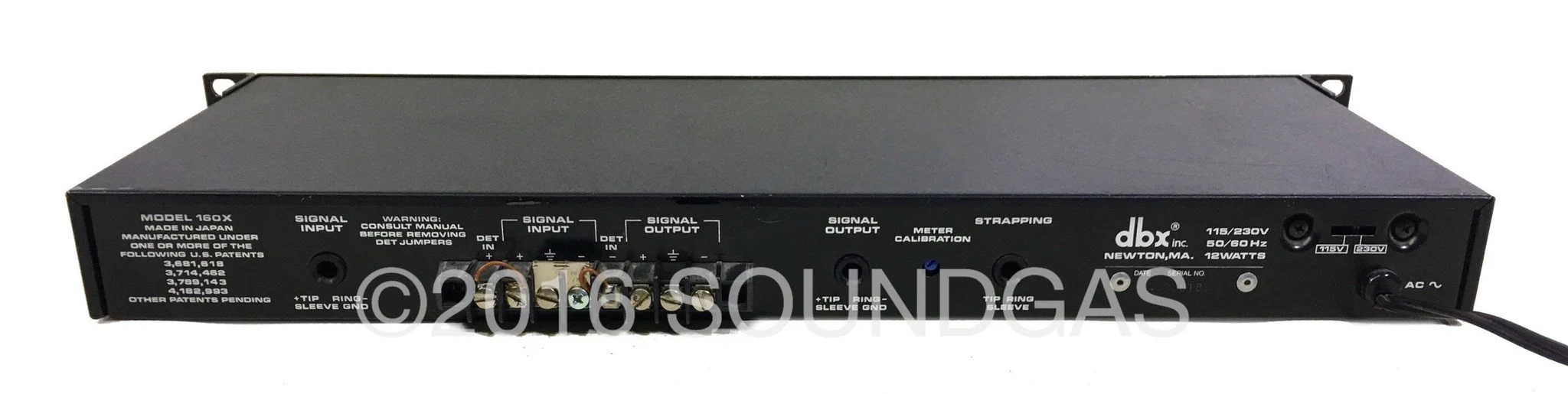 DBX 160X Compressor / Limiter - stereo pair - Image 4