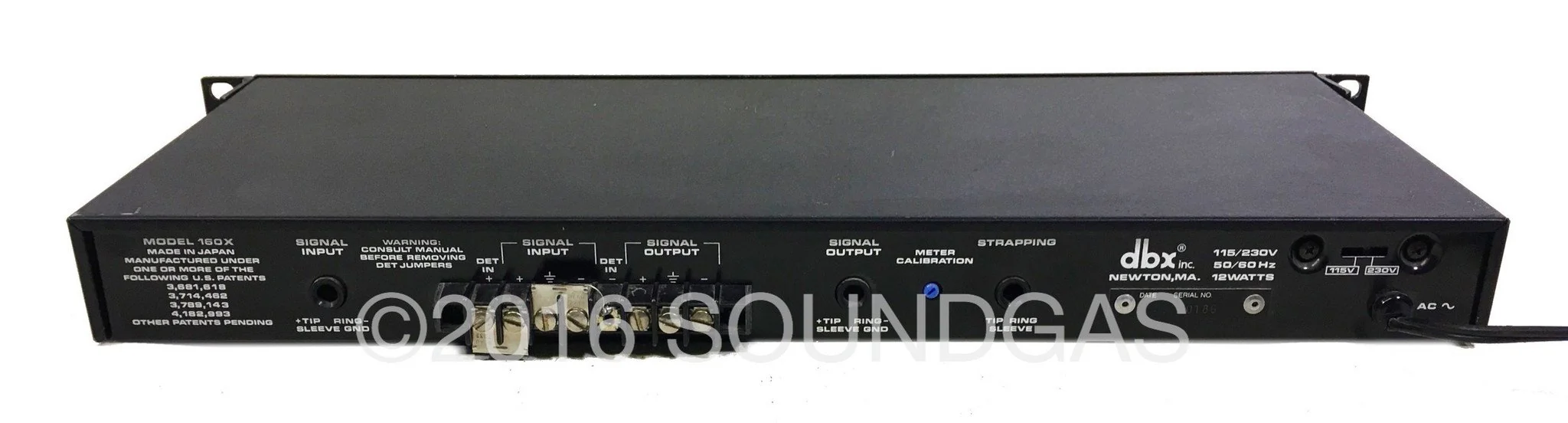 DBX 160X Compressor / Limiter - stereo pair - Image 9