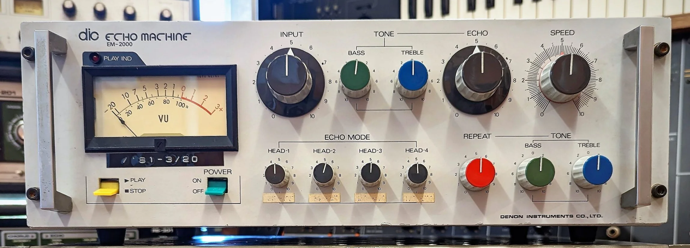 Denon DIC EM-2000 1/2" Tape Echo - Image 8