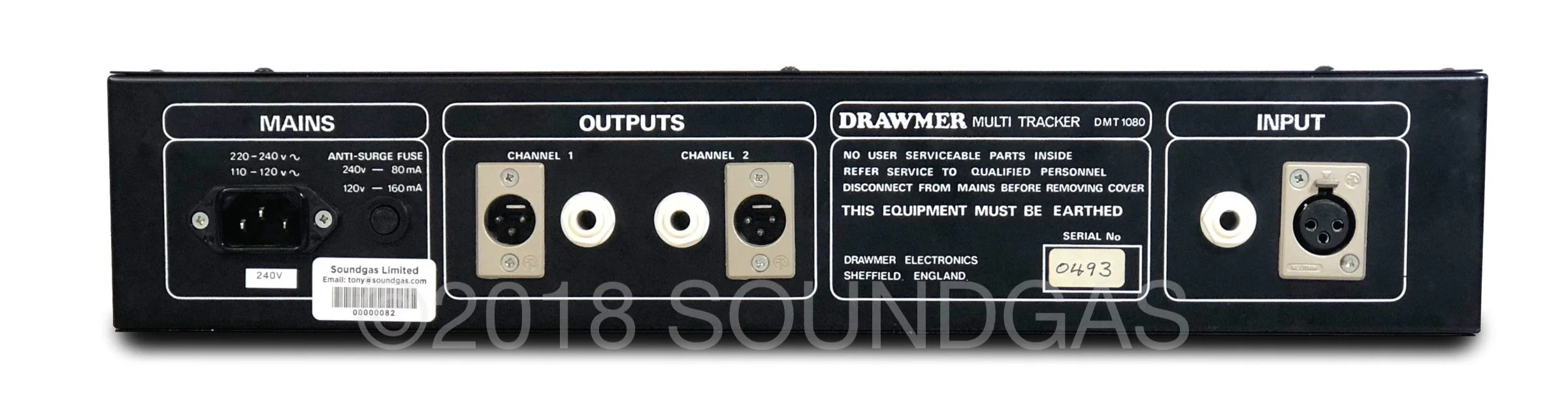Drawmer DMT 1080 Multi Tracker - Image 5