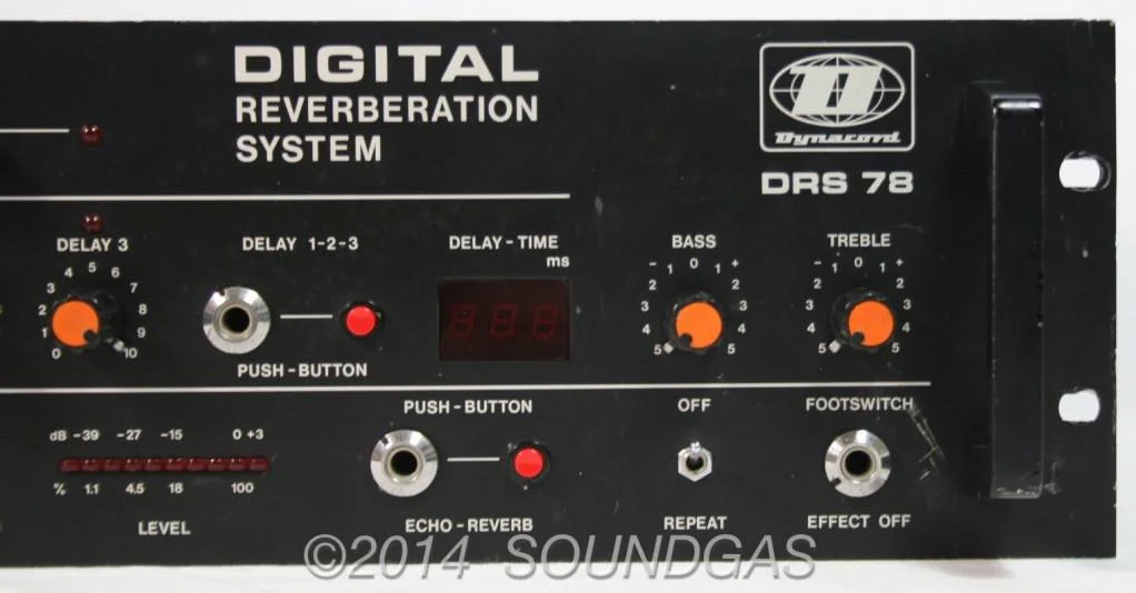 DYNACORD DRS 78 DIGITAL REVERBERATION SYSTEM - Image 3