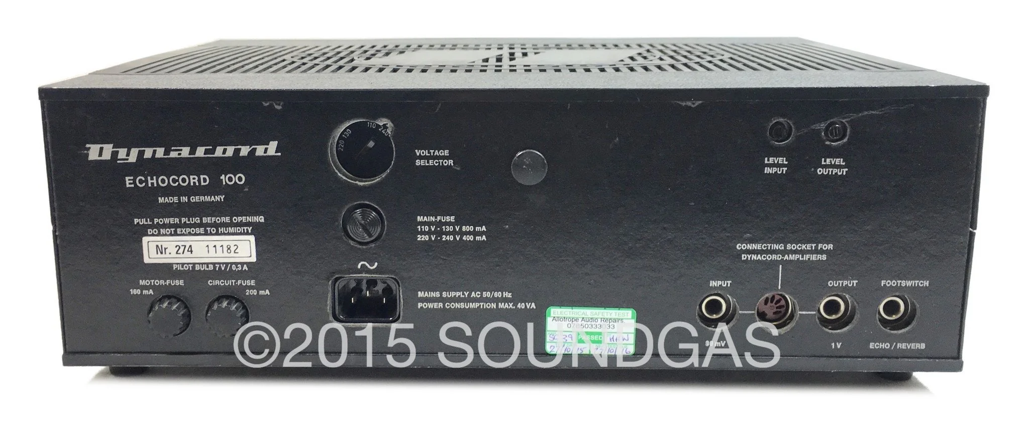 DYNACORD ECHOCORD 100 - Image 8