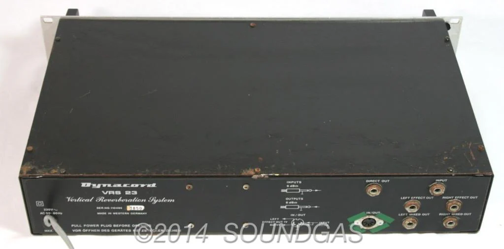 DYNACORD VRS 23 VERTICAL REVERBERATION SYSTEM - Image 3