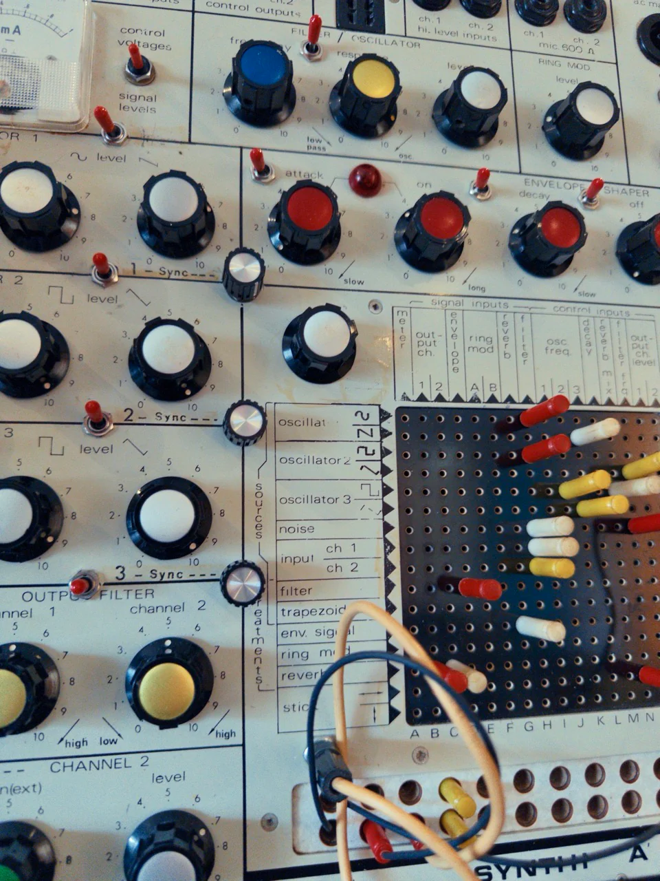 EMS Synthi A Mk1 Heavy Mods - Image 9