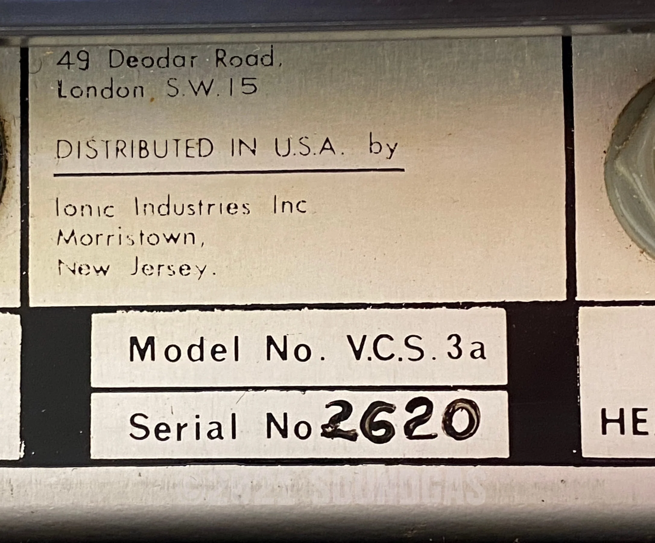 EMS VCS3a Putney & DK1 Cricklewood - Image 14