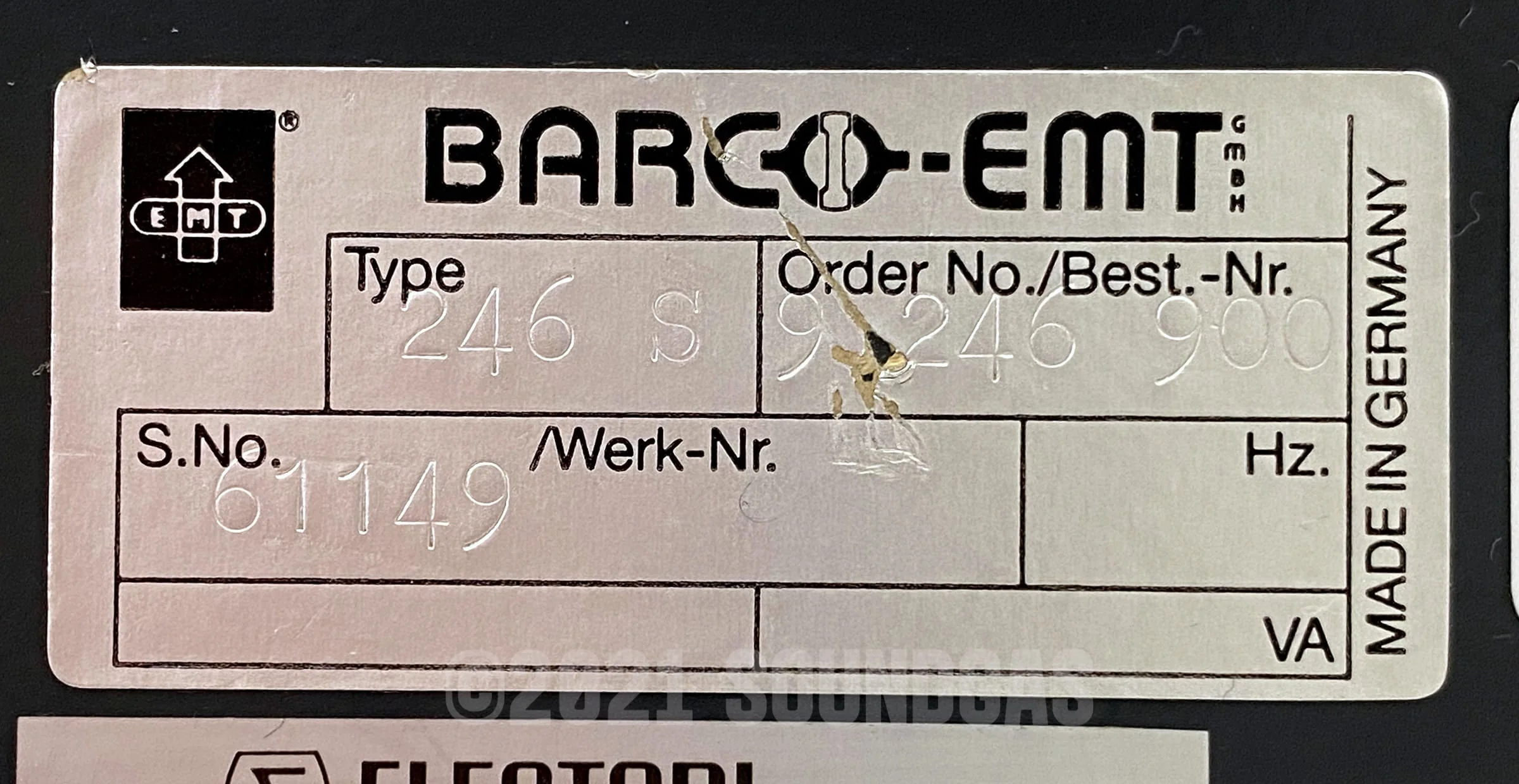 EMT 246 Digital Reverberator + 246 S Remote - Image 10
