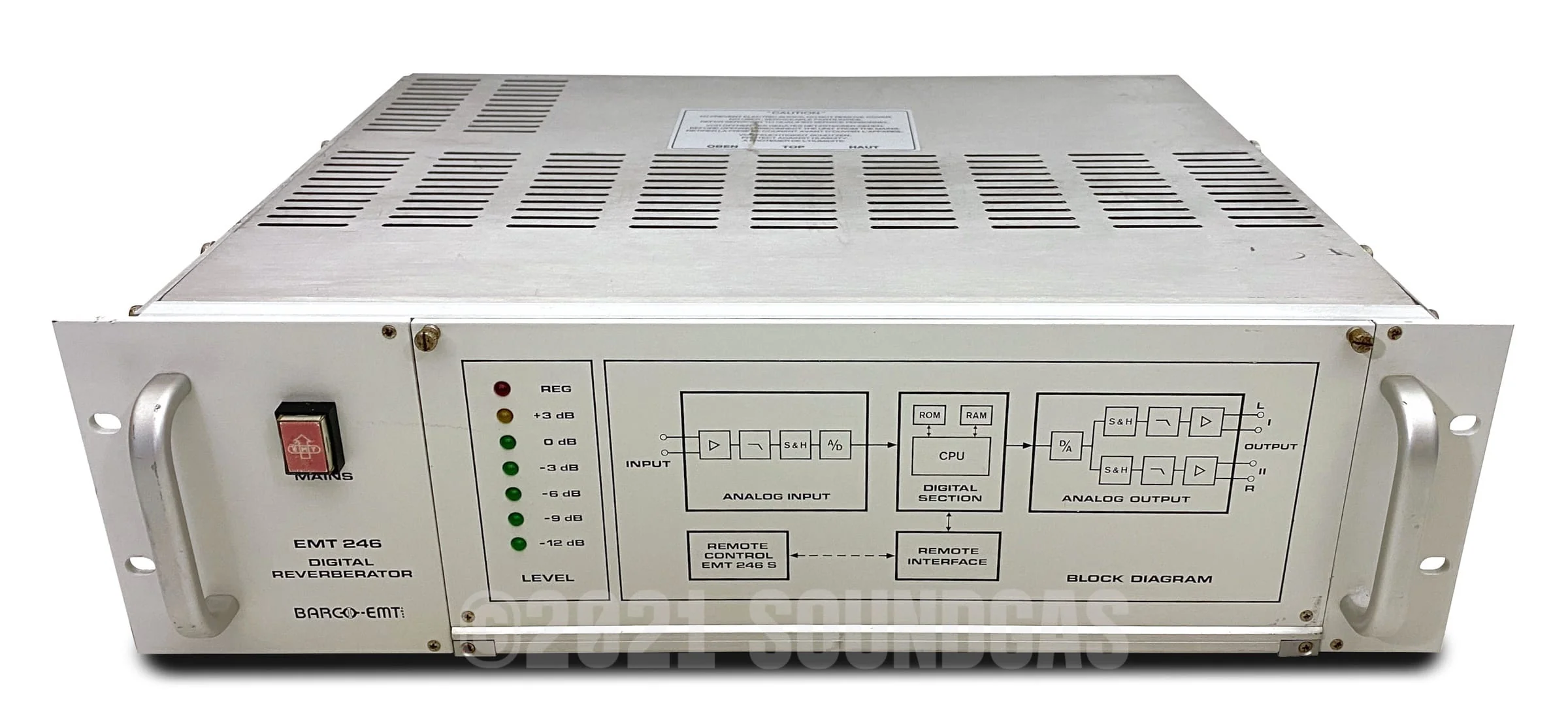 EMT 246 Digital Reverberator + 246 S Remote - Image 2