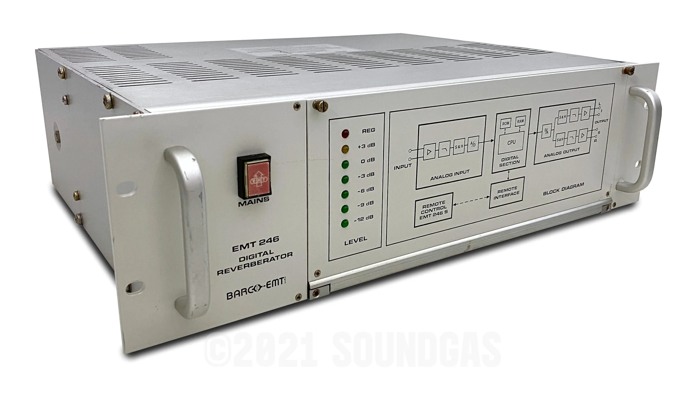 EMT 246 Digital Reverberator + 246 S Remote - Image 5