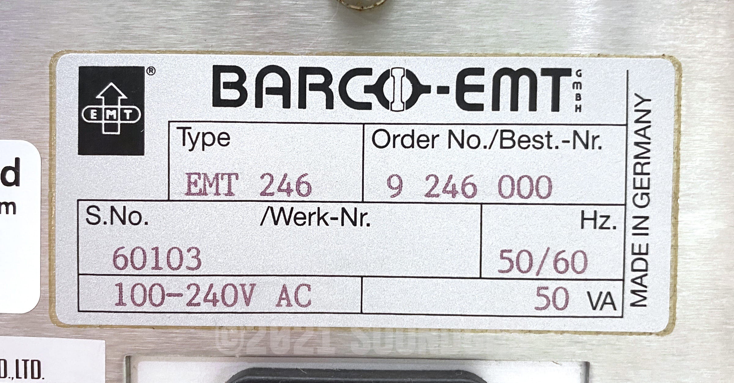 EMT 246 Digital Reverberator + 246 S Remote - Image 7