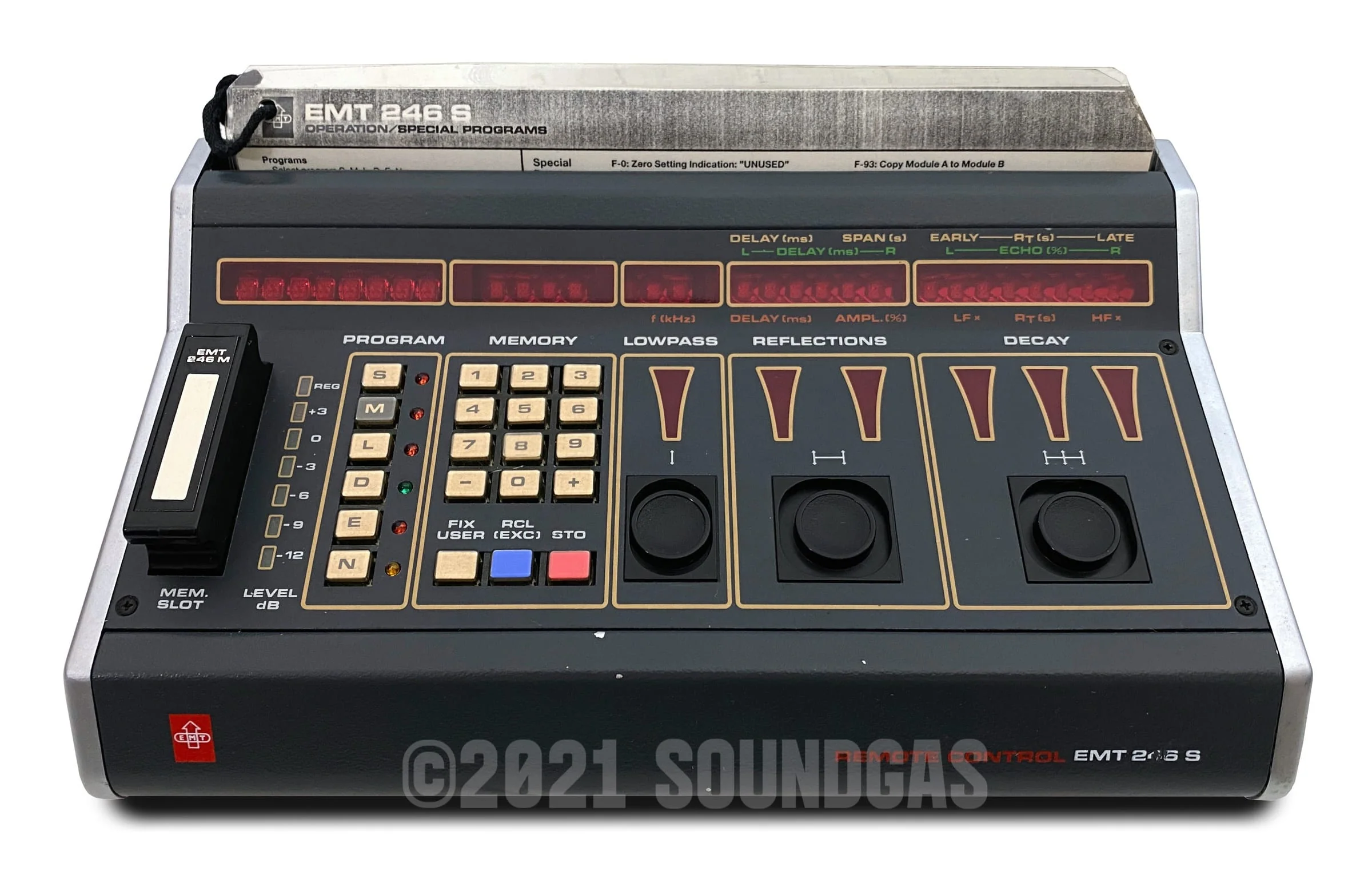 EMT 246 Digital Reverberator + 246 S Remote - Image 8