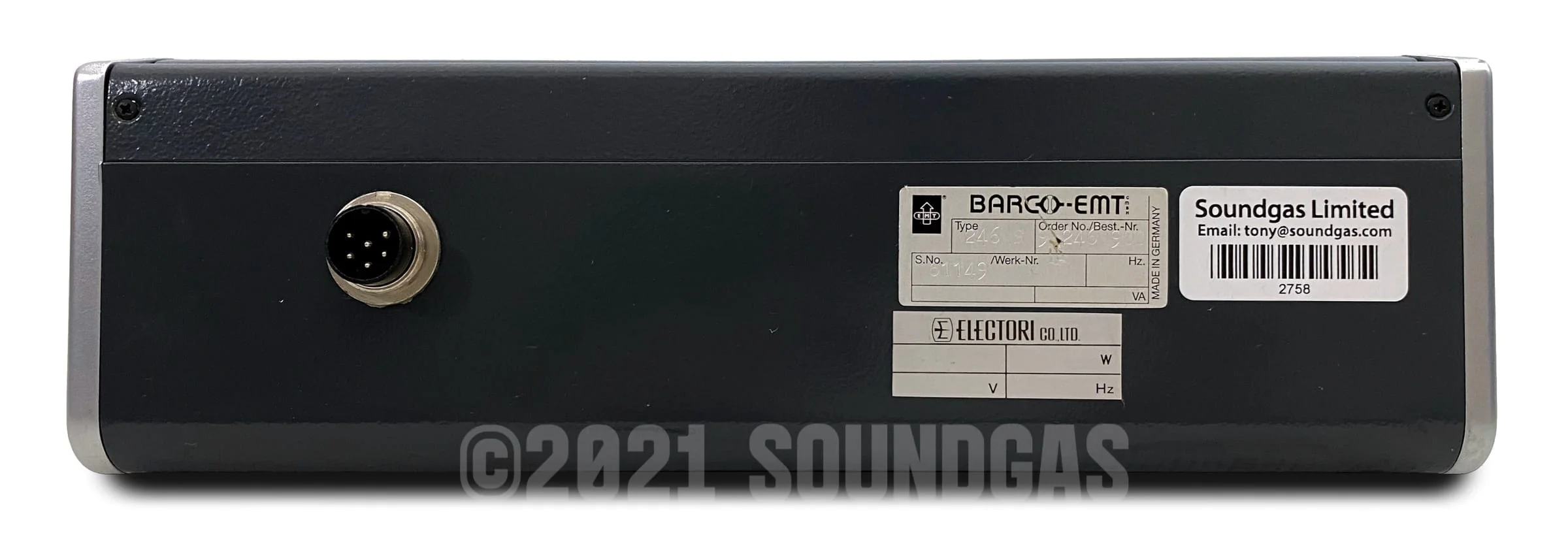 EMT 246 Digital Reverberator + 246 S Remote - Image 9