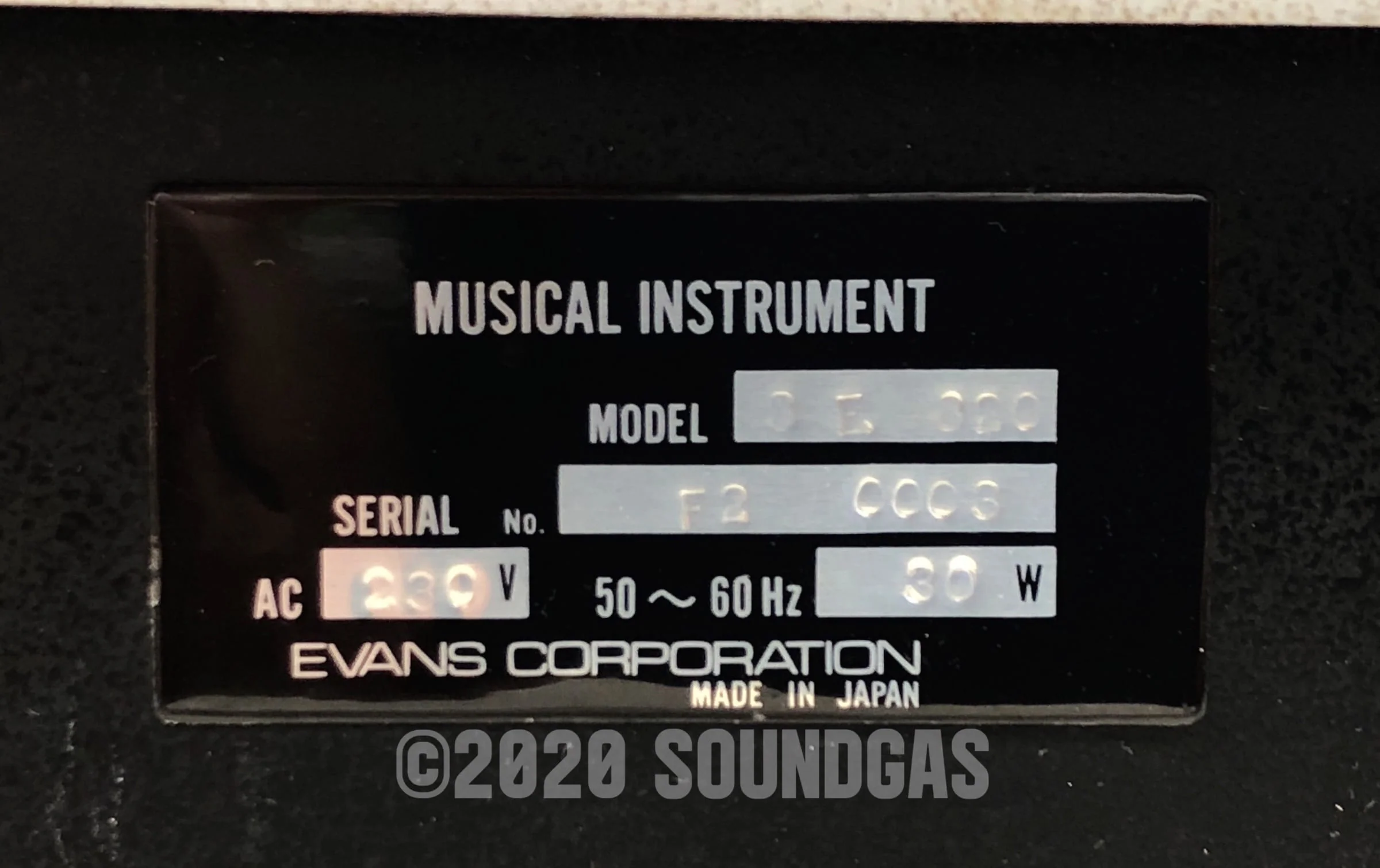 Evans SE-820 Super Echo - Image 6