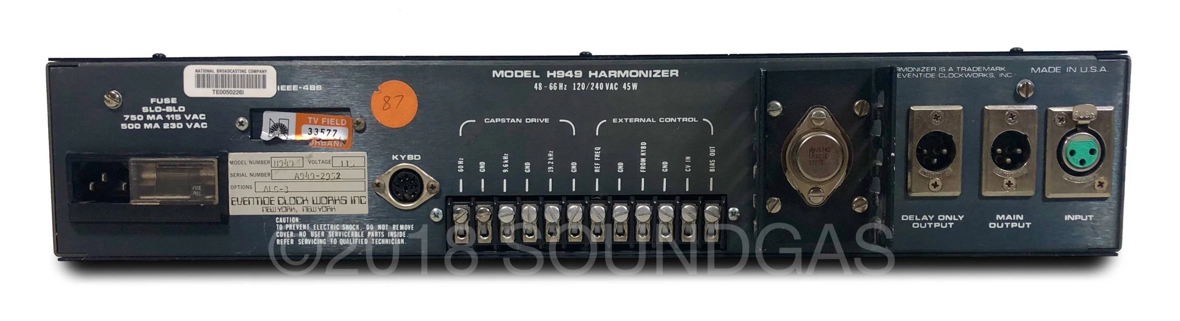 Eventide Harmonizer Model H949 - Image 5