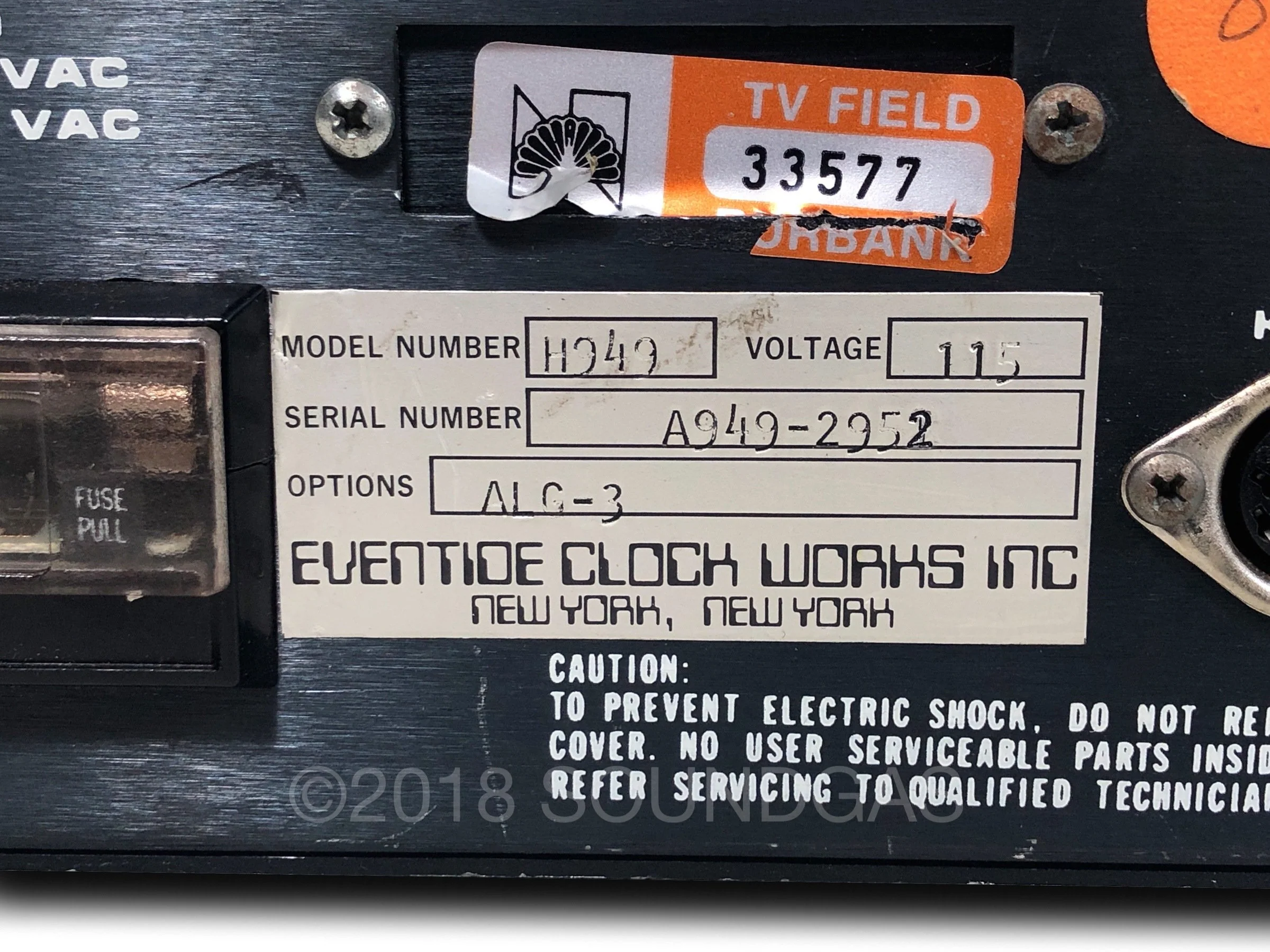 Eventide Harmonizer Model H949 - Image 6