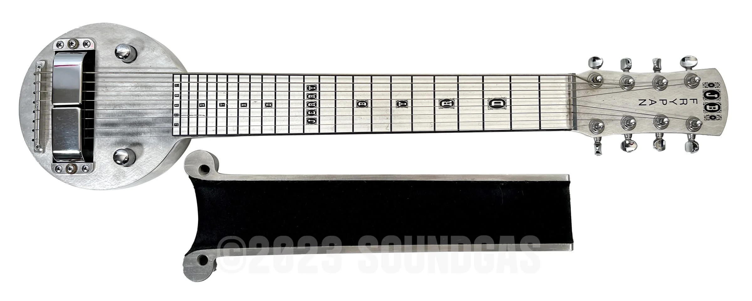 Excel Fuzzy Jerry Byrd Frypan JB8F 8 String Lap Steel - Image 3