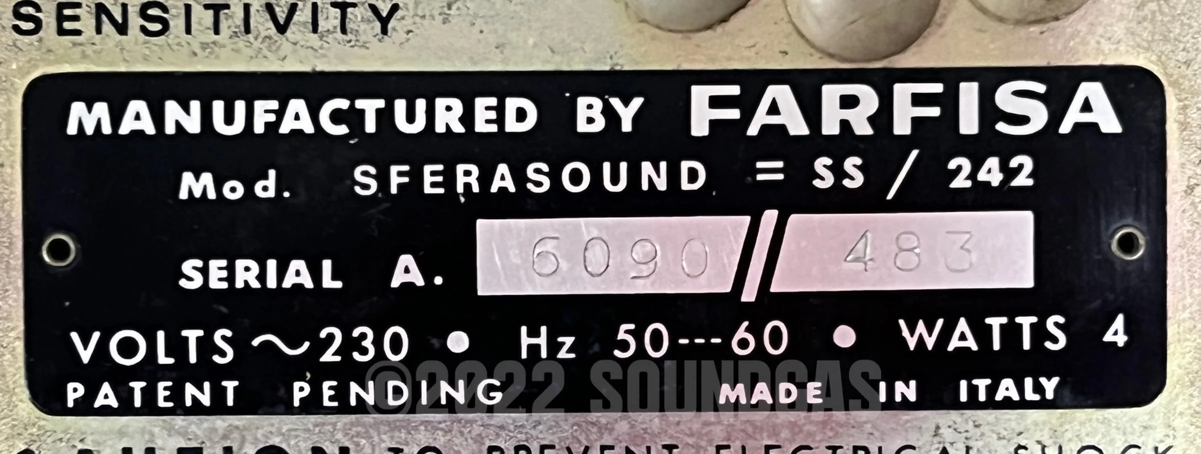 Farfisa Sferasound - Image 7