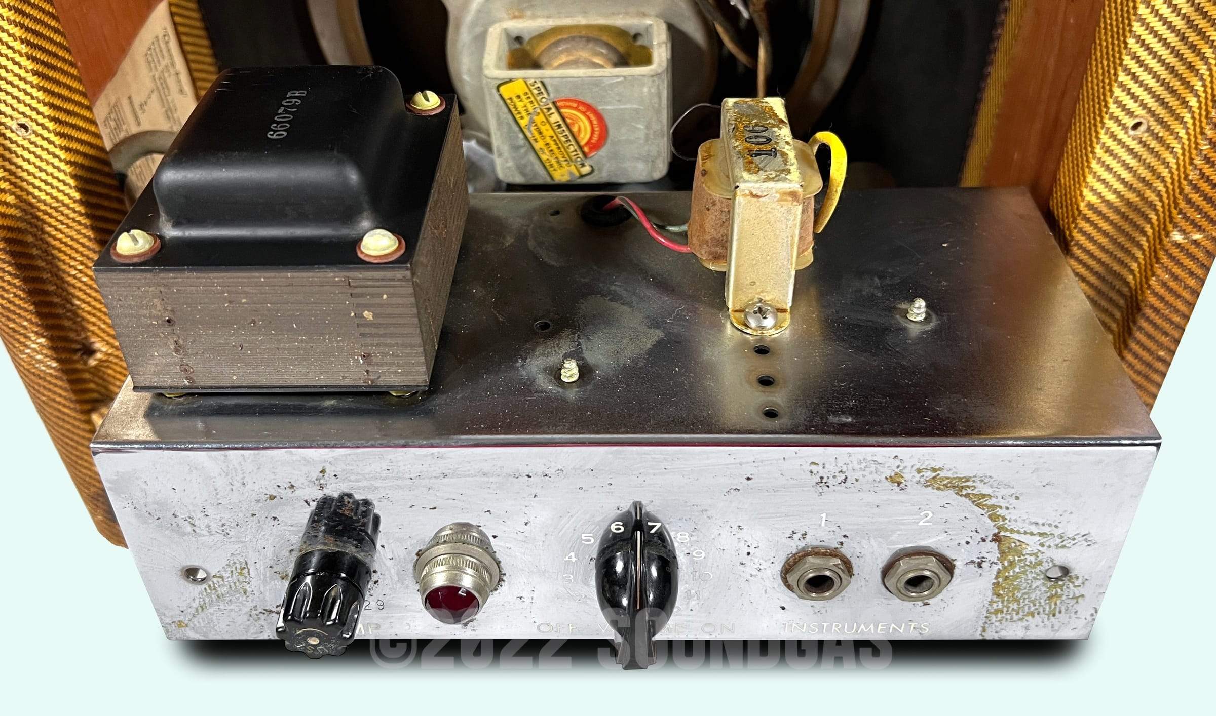 Fender Champ 5F1 1958 Tweed - Image 10
