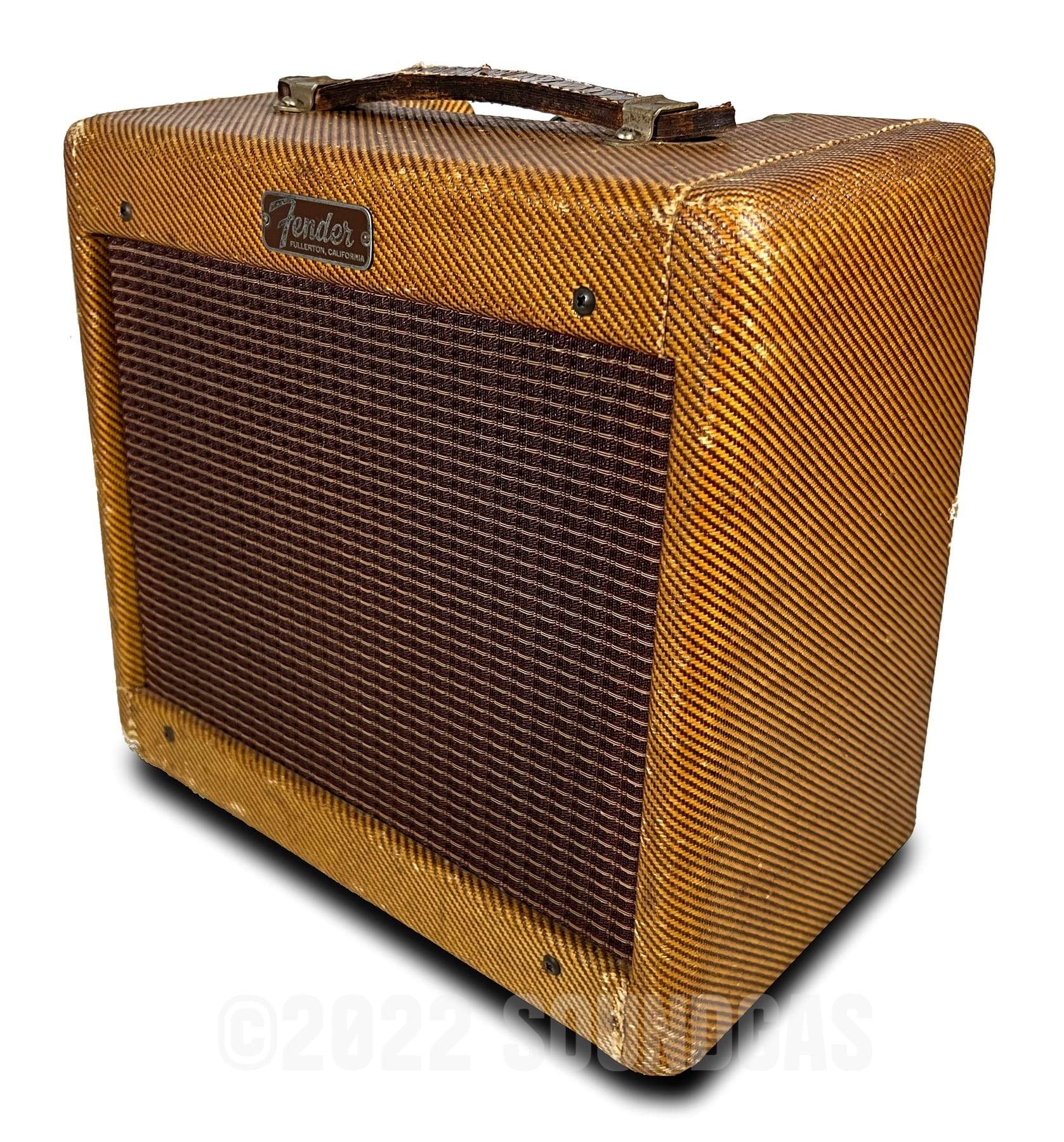 Fender Champ 5F1 1958 Tweed - Image 3