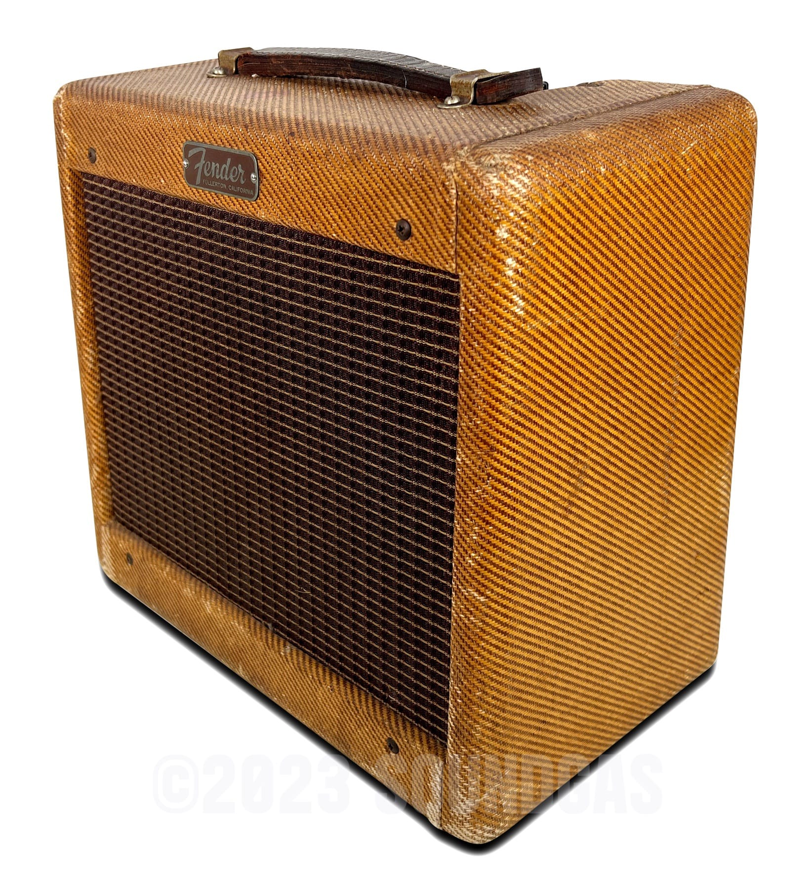 Fender Champ 5F1 1961 Tweed - Image 3