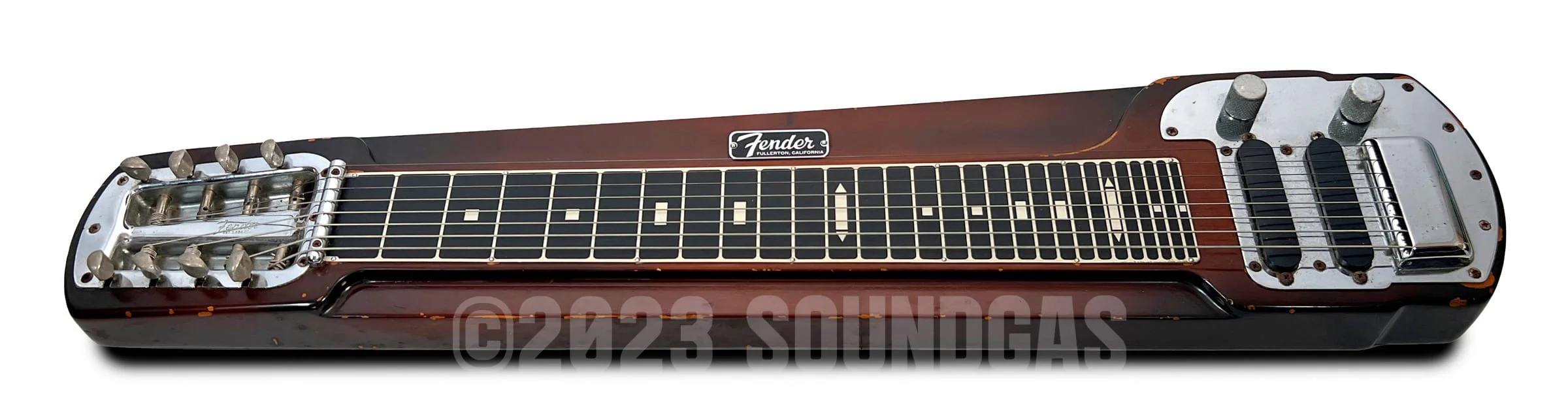 Fender Deluxe 8 'Stringmaster' Eight String Lap Steel Guitar 1960s - Image 2