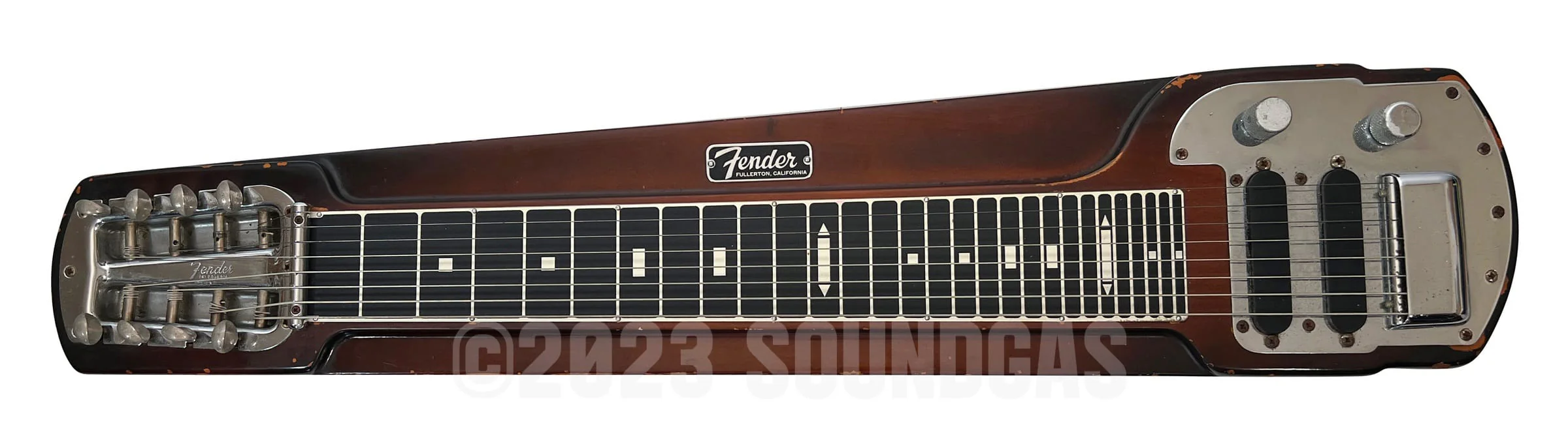 Fender Deluxe 8 'Stringmaster' Eight String Lap Steel Guitar 1960s - Image 3