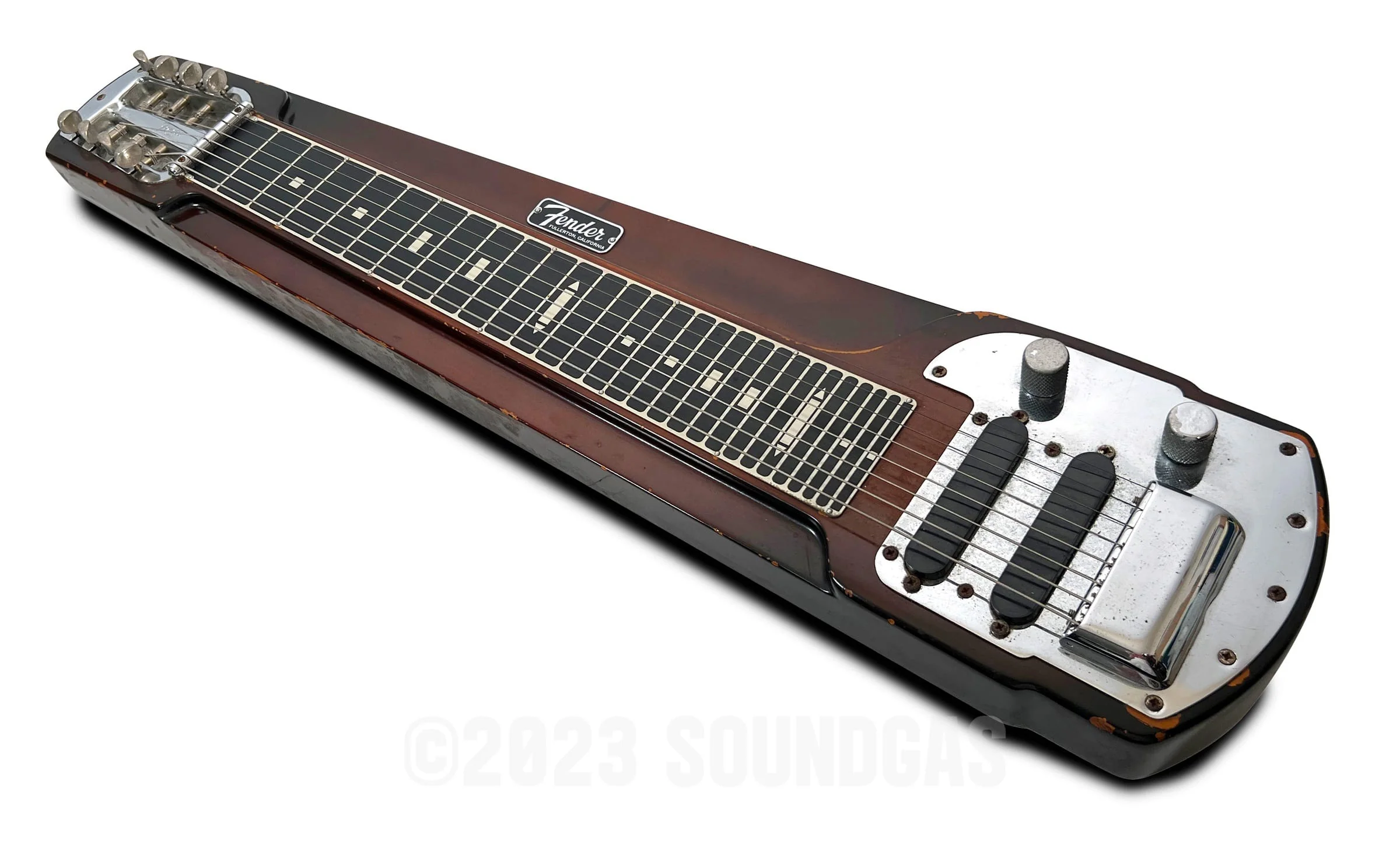 Fender Deluxe 8 'Stringmaster' Eight String Lap Steel Guitar 1960s - Image 4