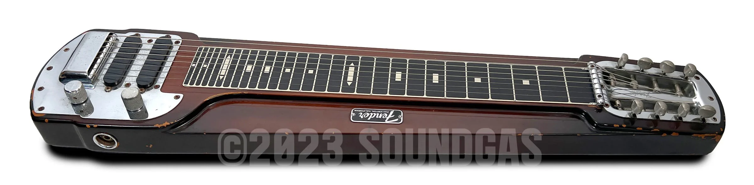 Fender Deluxe 8 'Stringmaster' Eight String Lap Steel Guitar 1960s - Image 6