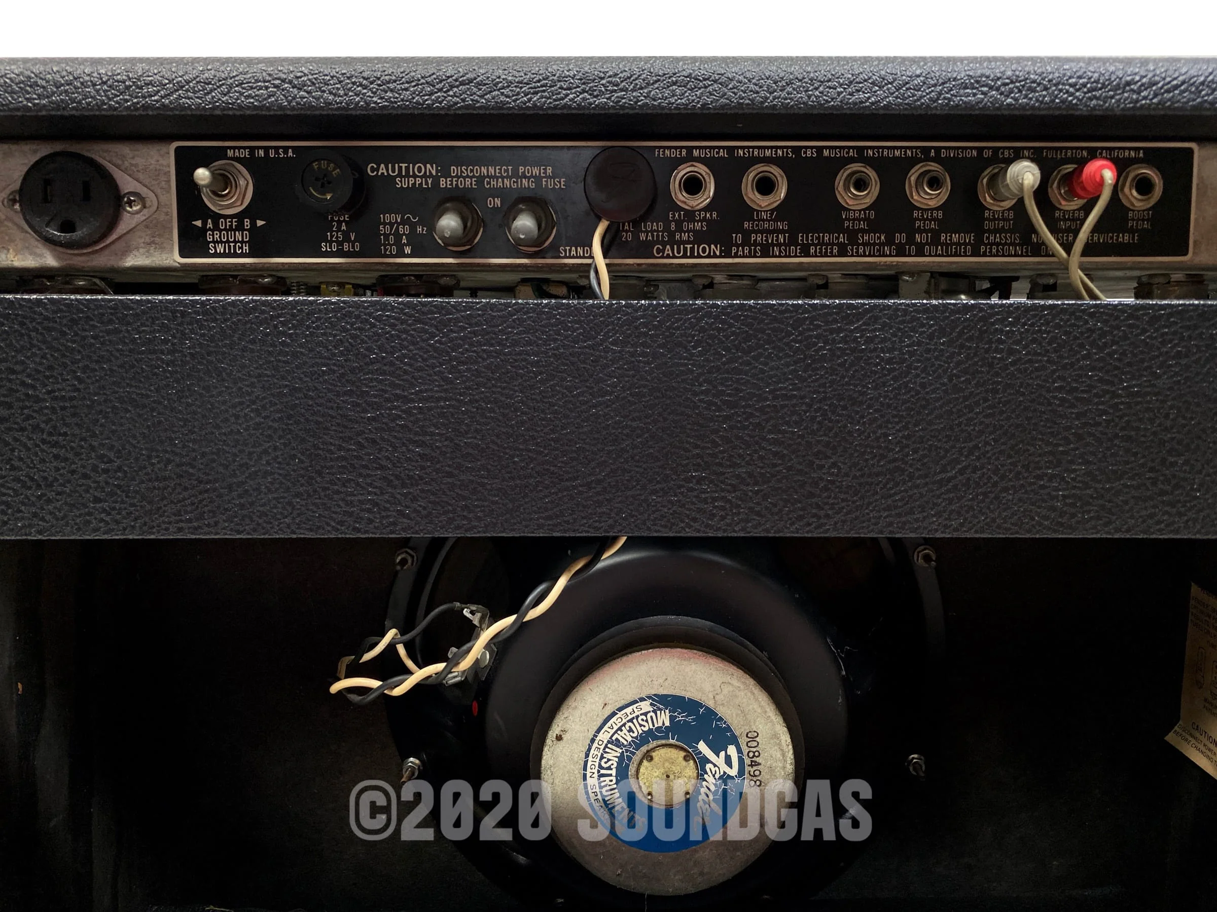 Fender Deluxe Reverb - c1979 - Image 6