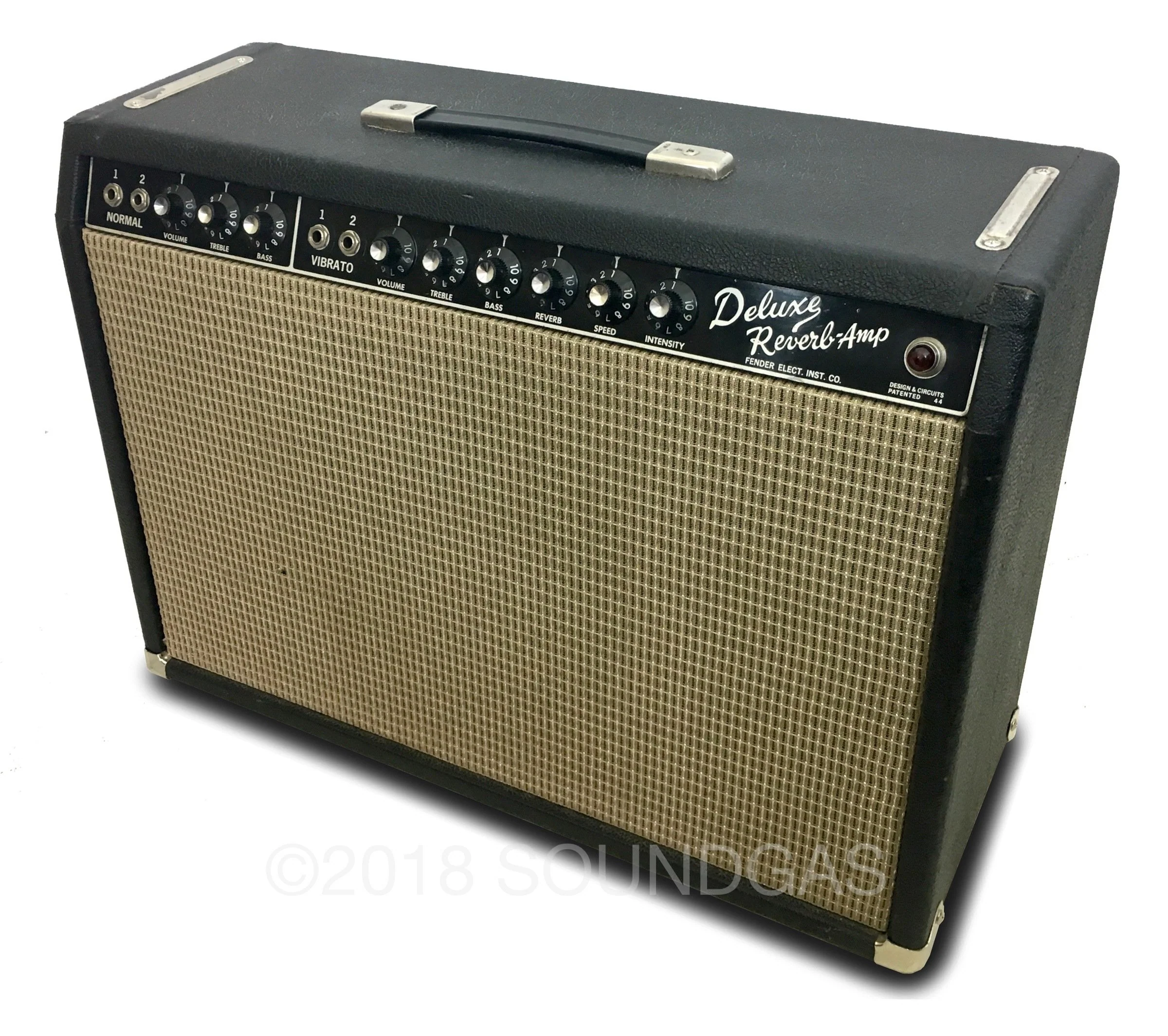 Fender Deluxe Reverb 1964 - Cesar Diaz Modded - Image 4