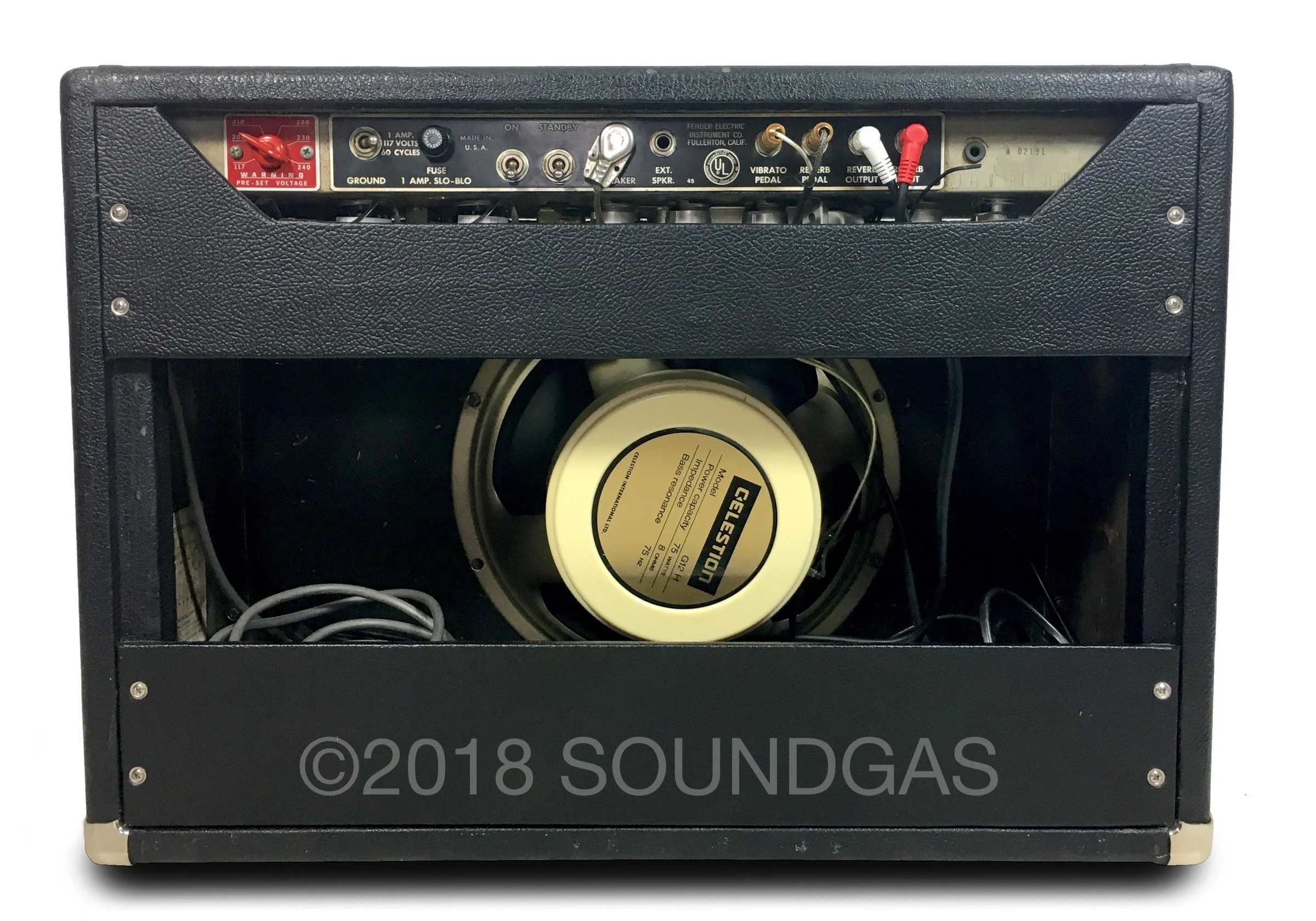 Fender Deluxe Reverb 1964 - Cesar Diaz Modded - Image 6