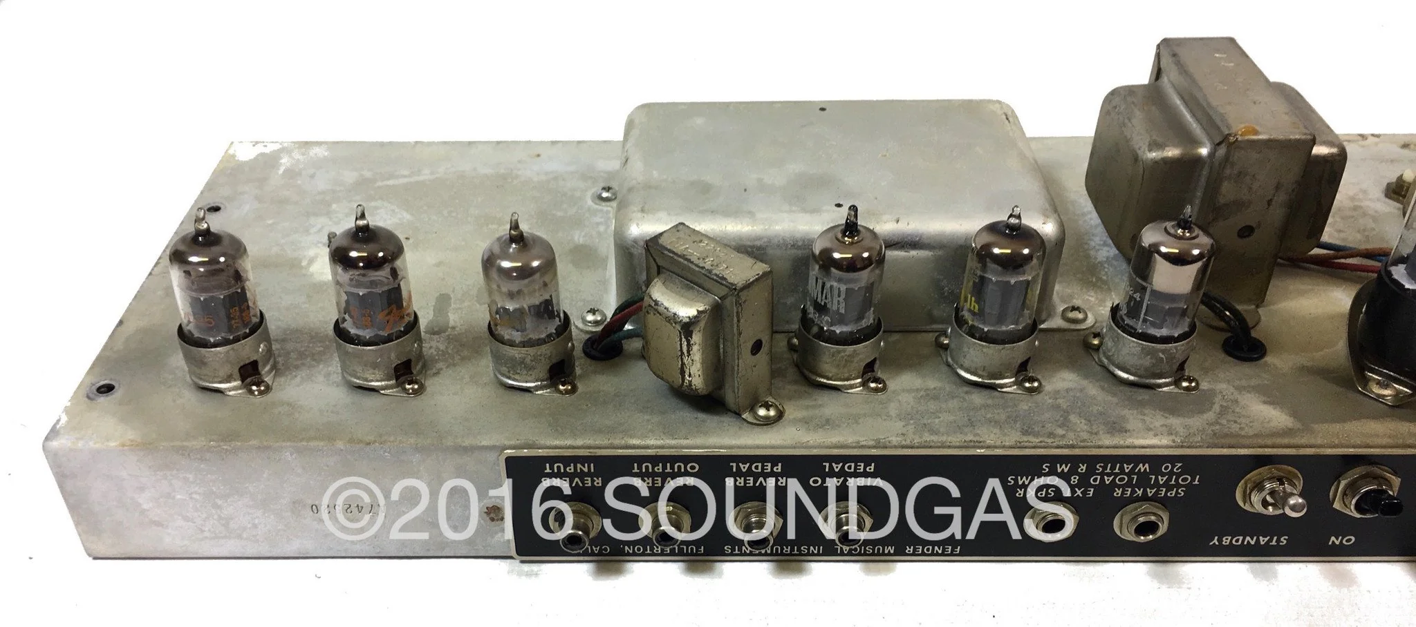 Fender Deluxe Reverb Silverface 1977 - Image 17