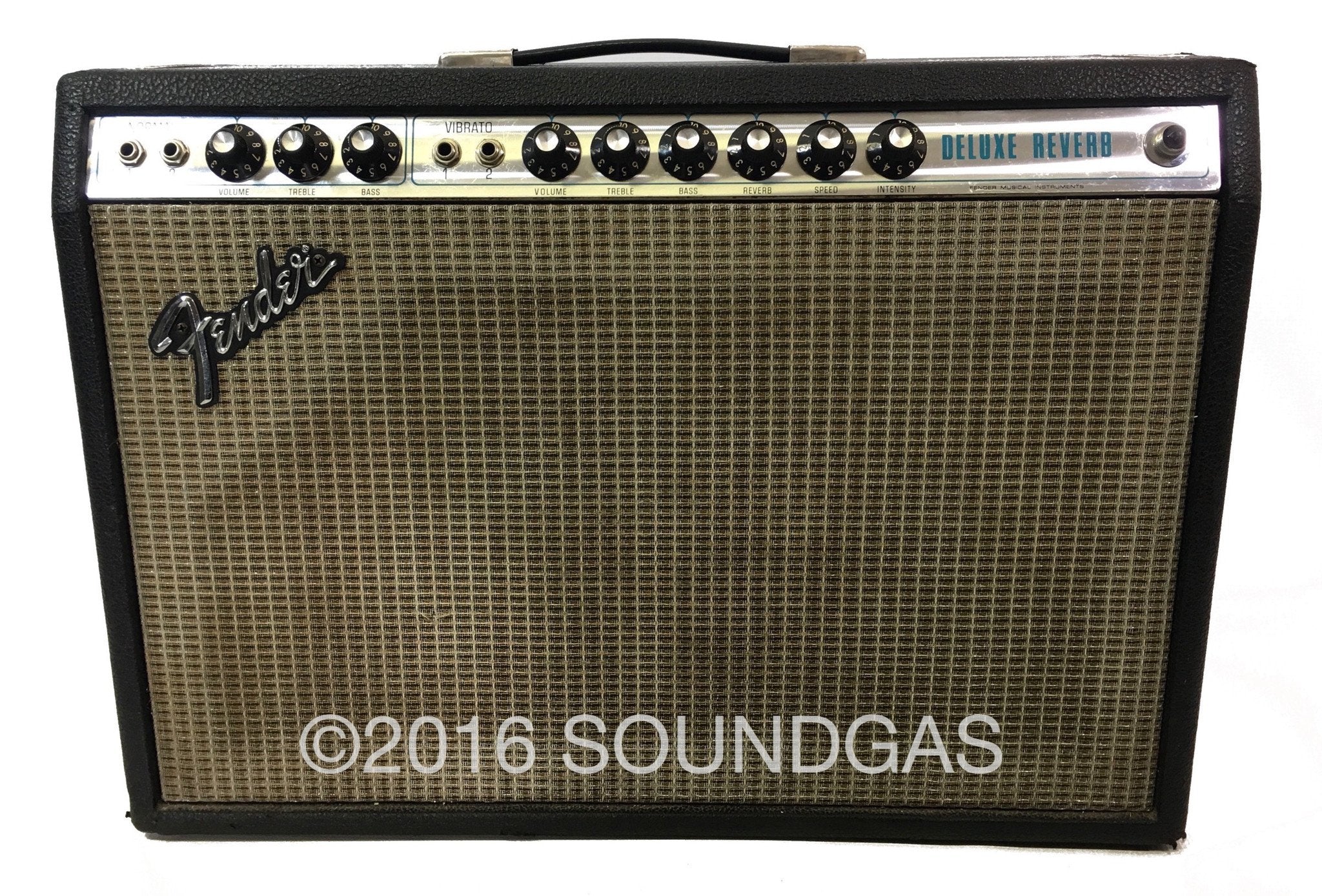 Fender Deluxe Reverb Silverface 1977 - Image 3