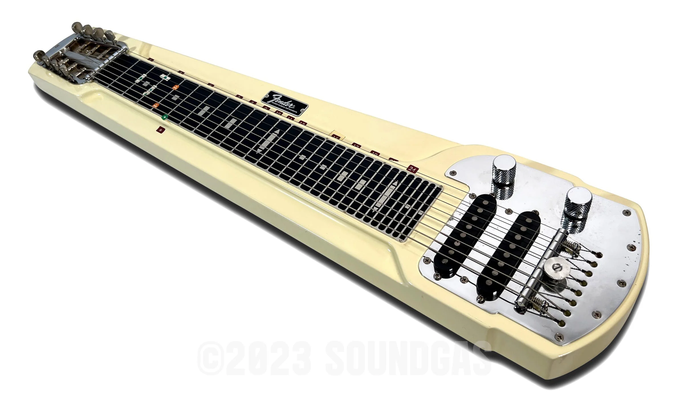 Fender Japan Deluxe 8 String Lap Steel Guitar - Image 4