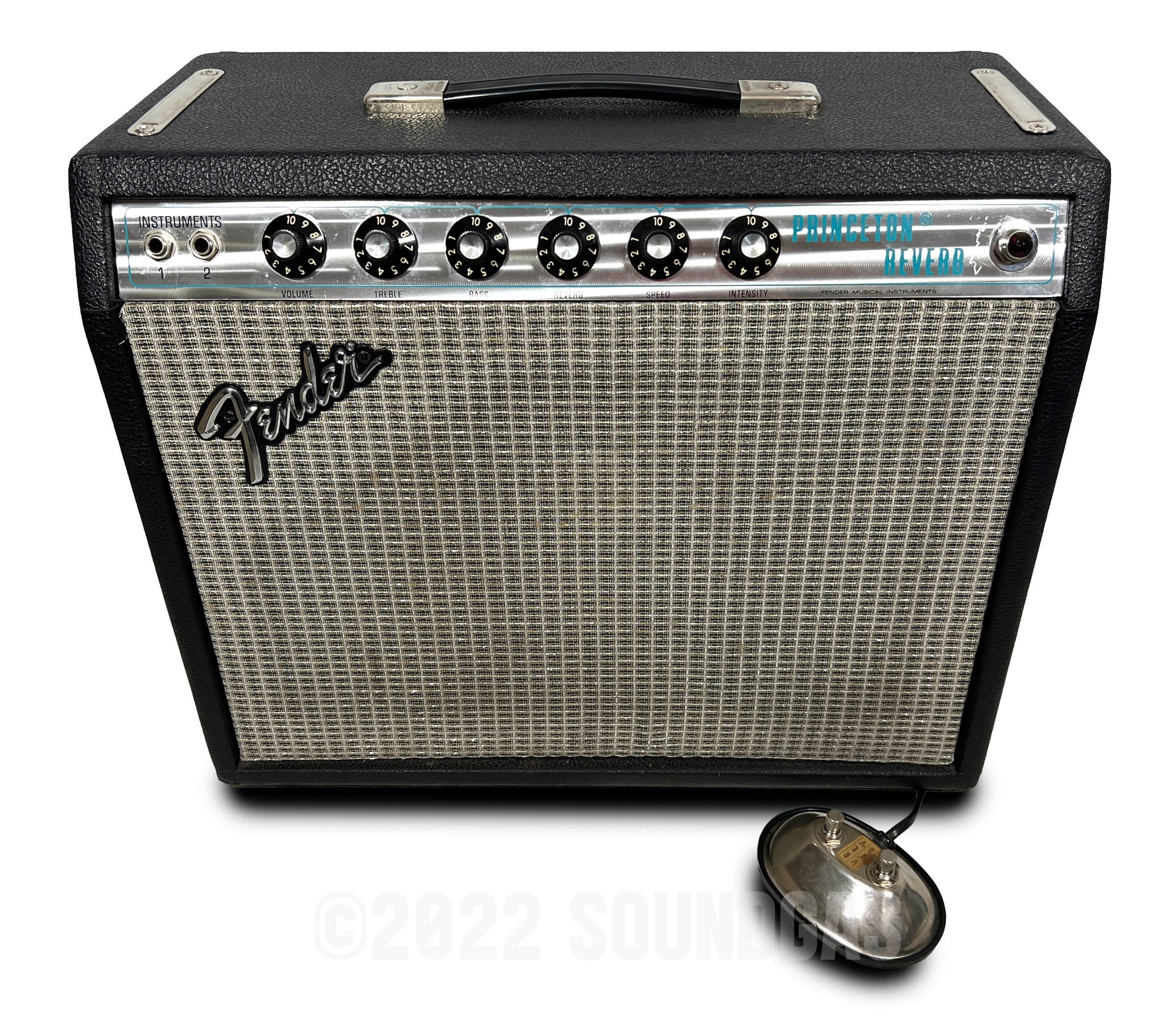 Fender Princeton Reverb (D110F JBL) 1975 - Image 3