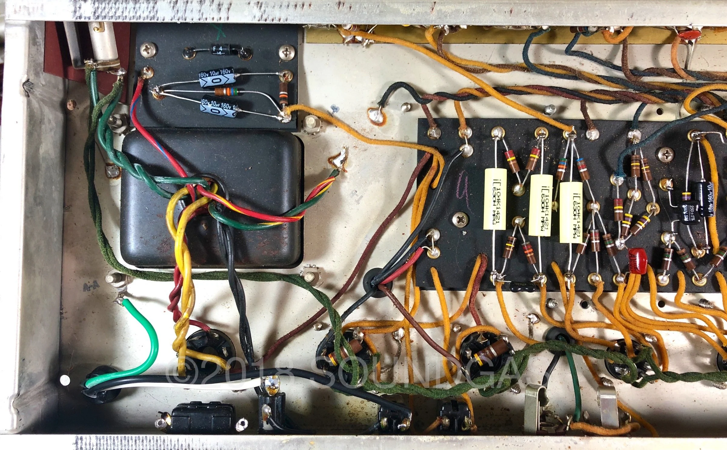 Fender Super Amp Model 6G4 - 1961 - Image 11