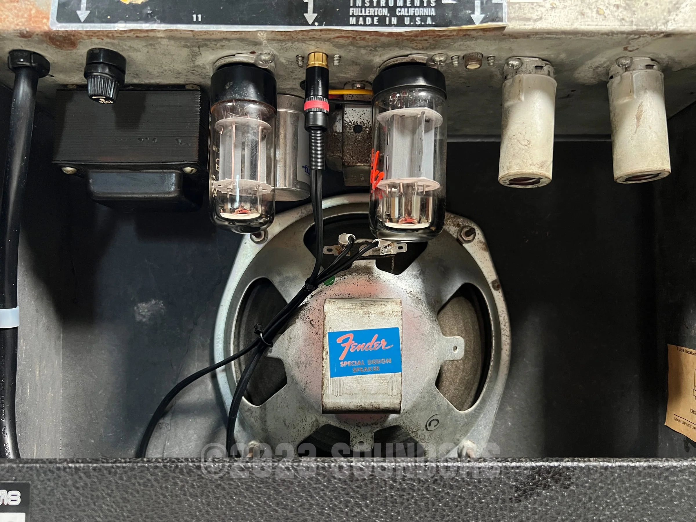 Fender Vibro Champ 1971 Silverface - Image 6