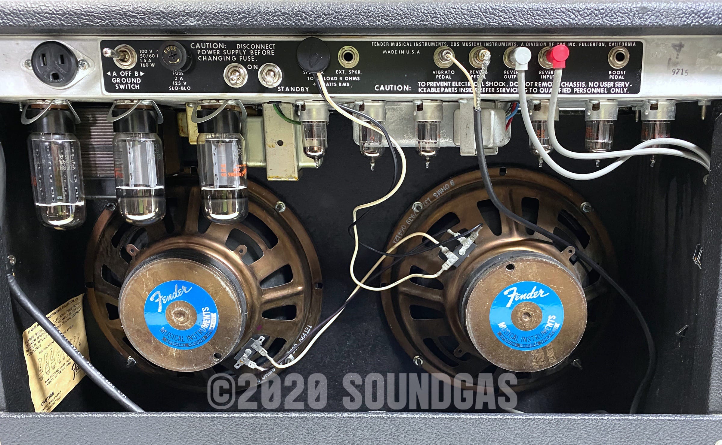 Fender Vibrolux Reverb - 1979 - Image 8