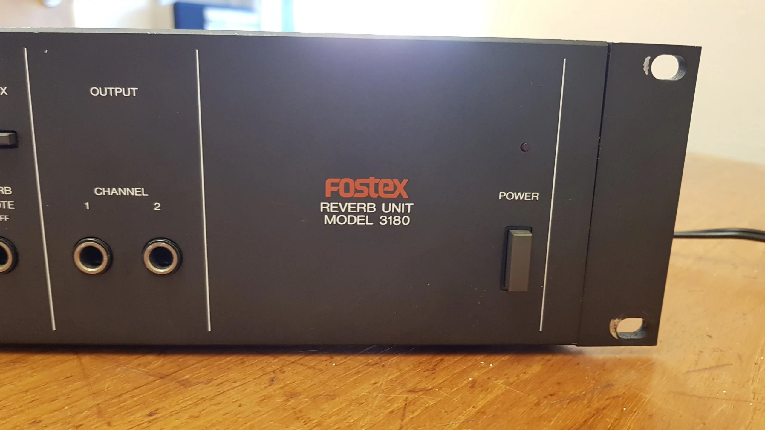 Fostex 3180 2-Channel Reverb - Image 2