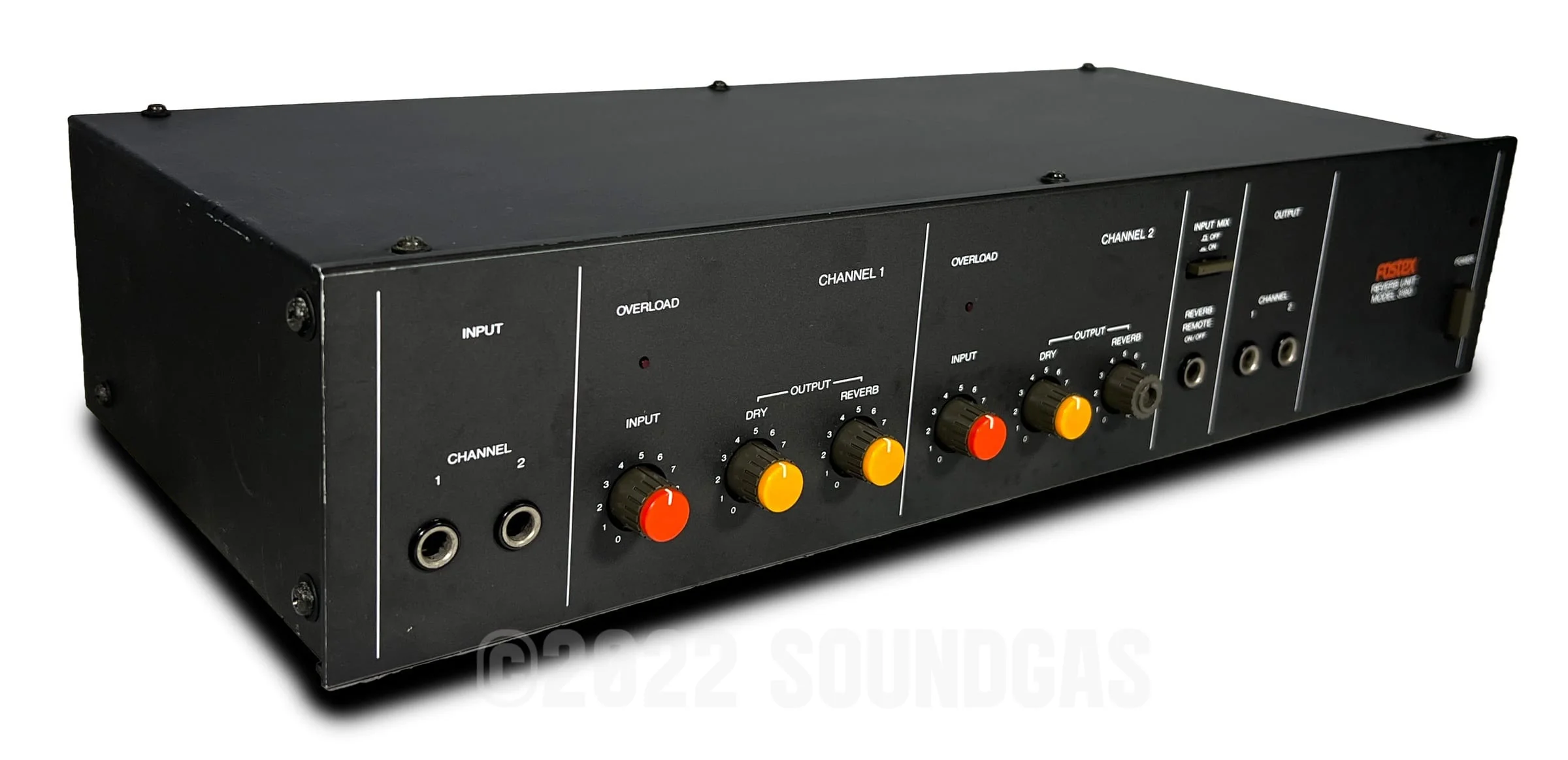 Fostex Model 3180 2-Channel Reverb - Image 4
