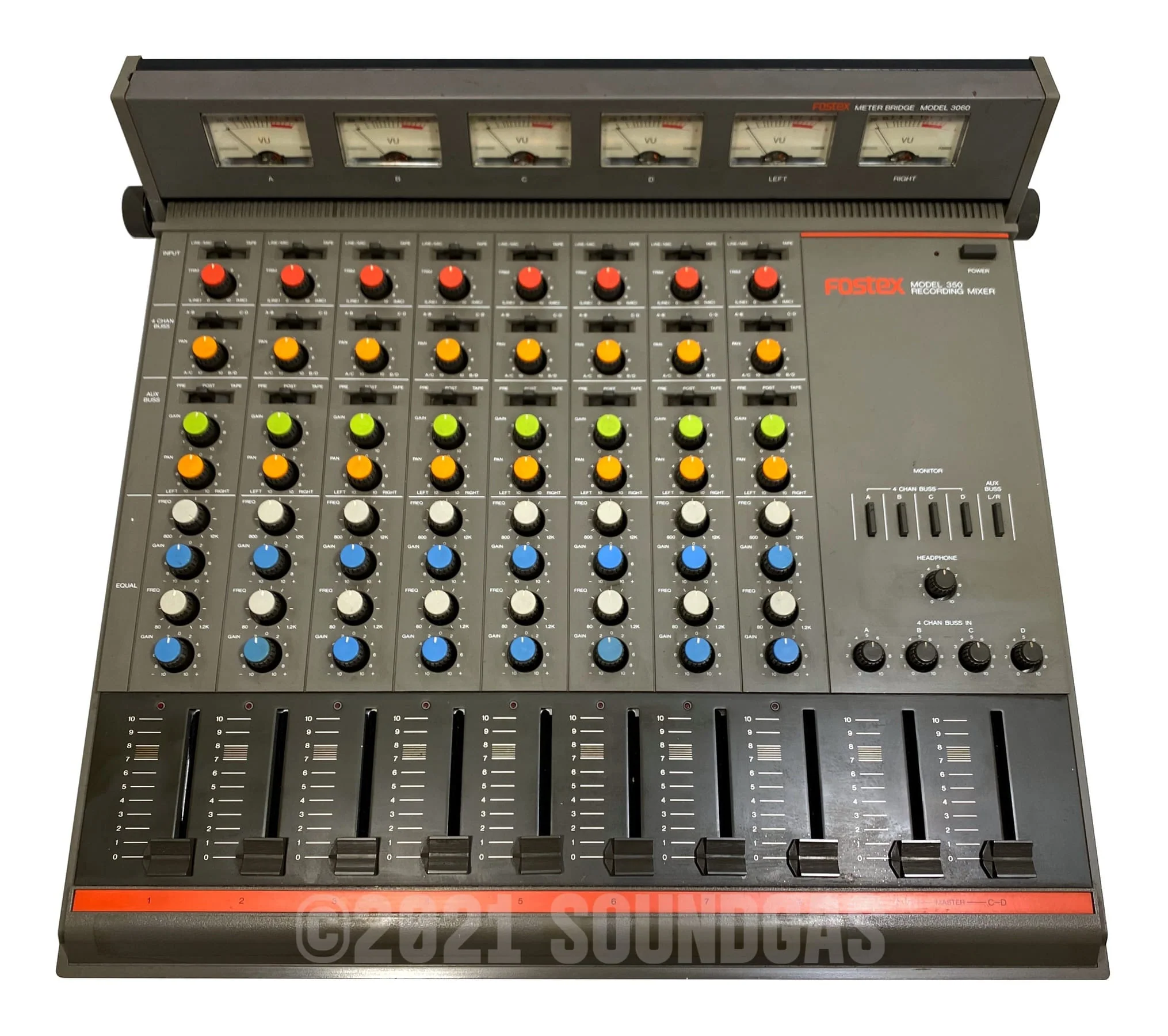 Fostex Model 350 Recording Mixer - Image 4