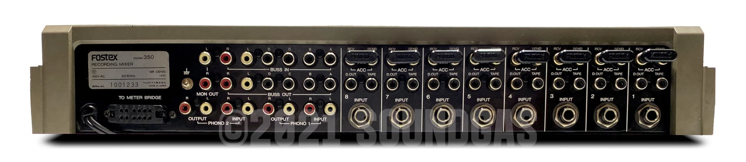 Fostex Model 350 Recording Mixer - Image 9