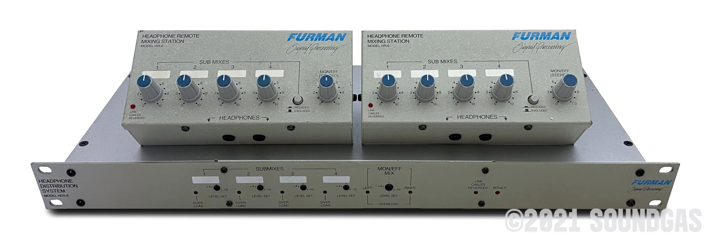 Furman HDS-6 & 2x HR-6 - Headphone Distribution System - Image 10